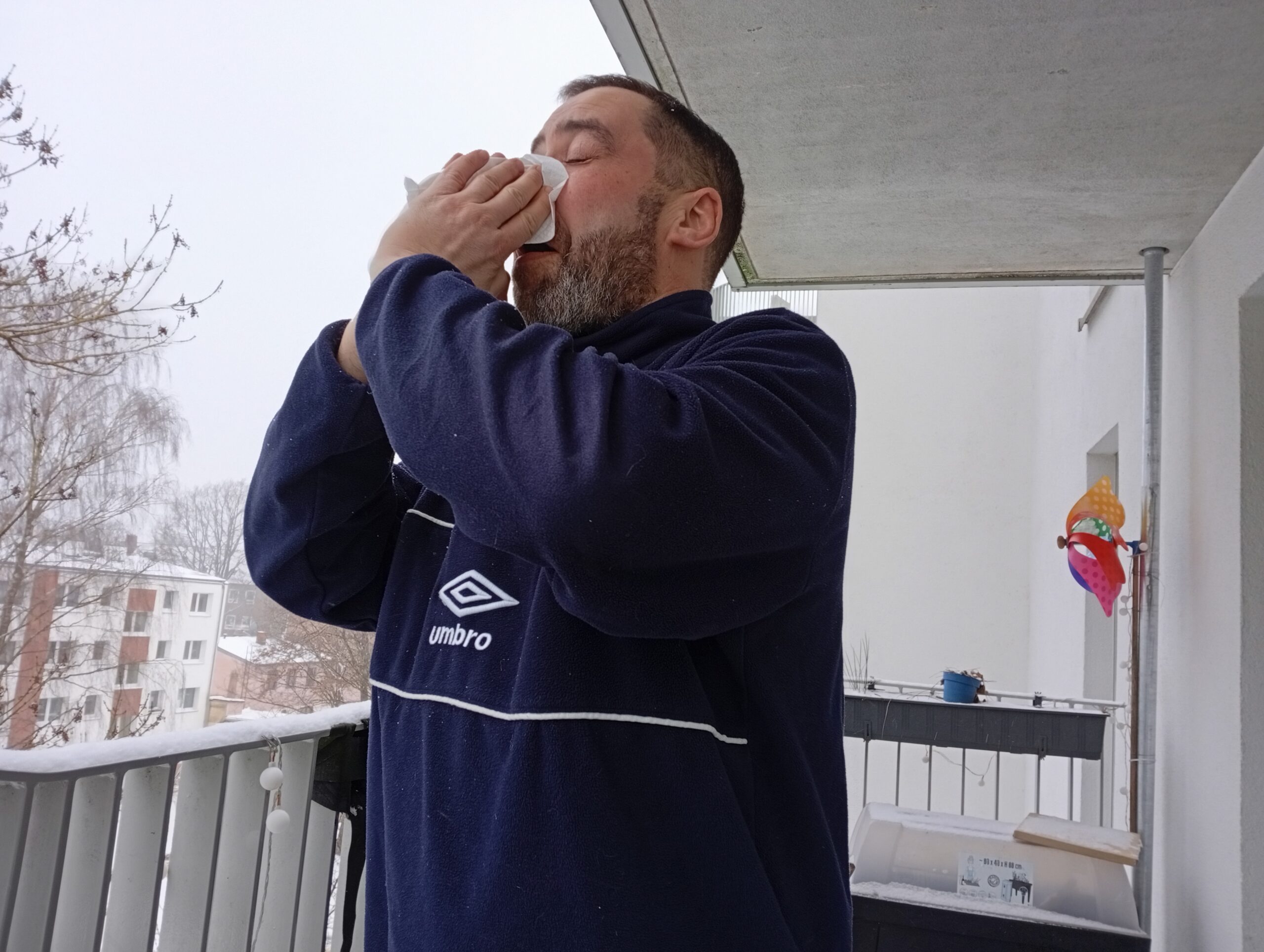 Heuschnupfen schlägt auch bei Frost und Schnee zu