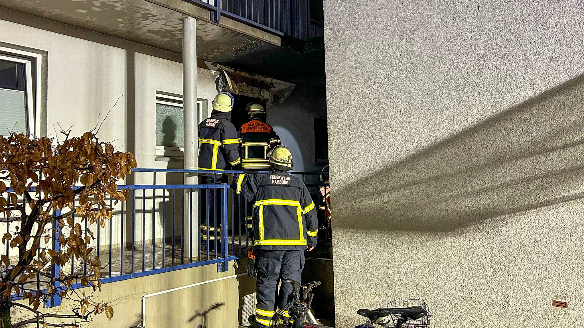 Die Feuerwehr konnte den Akkubrand rasch löschen.