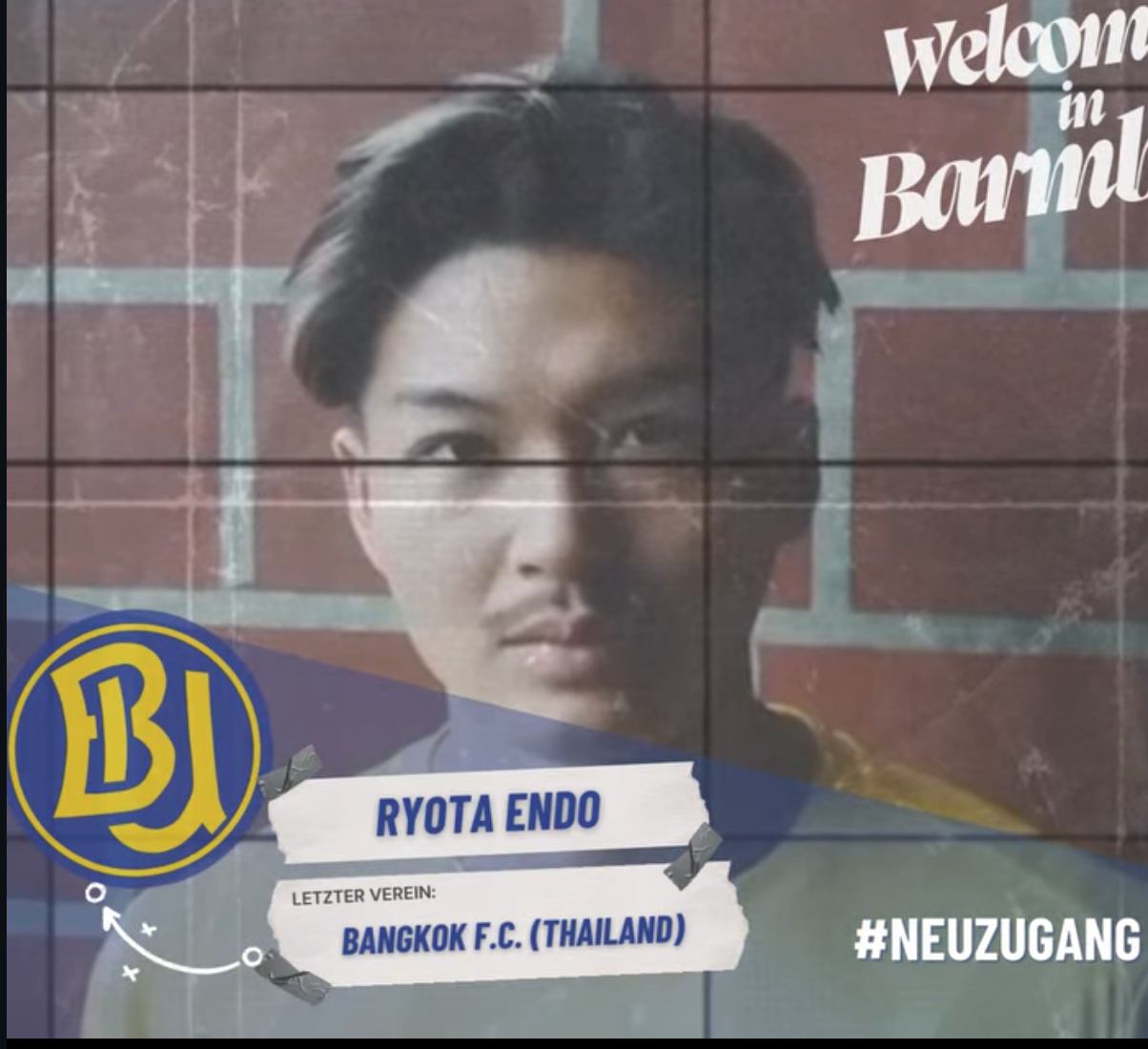 BU-Neuzugang Ryota Endo