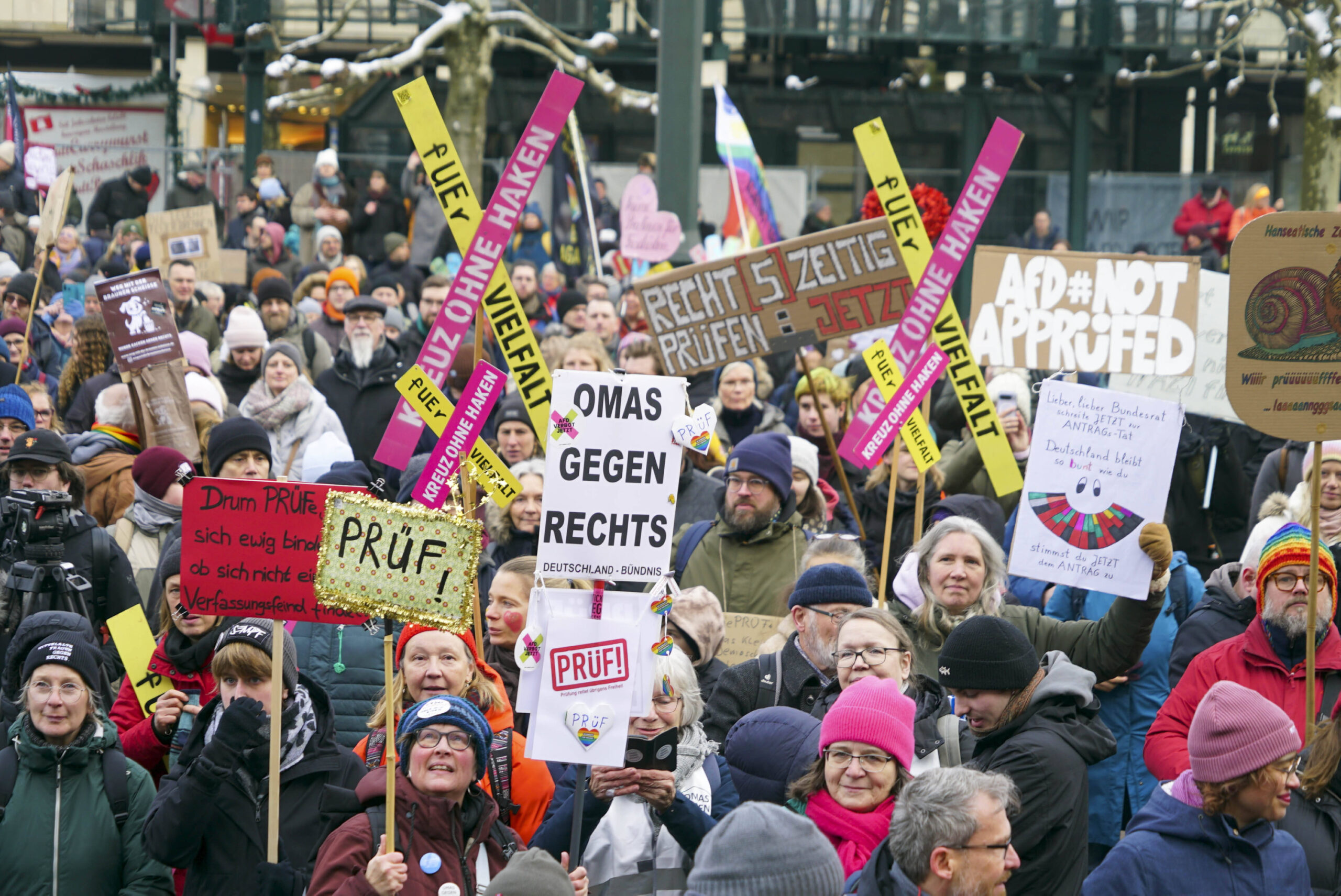Demo in Hamburg
