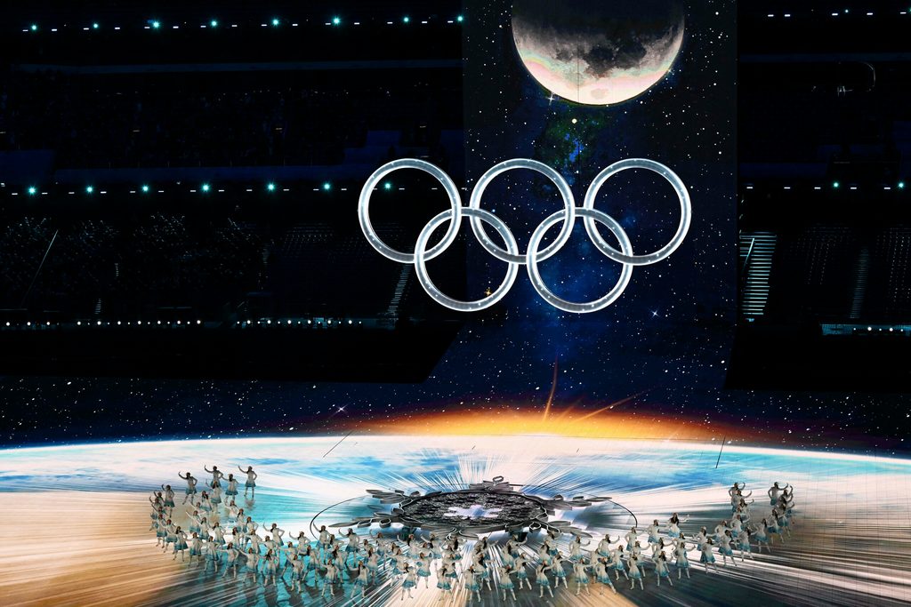 Eröffnungsfeier Olympische Winterspiele 2022 in Peking