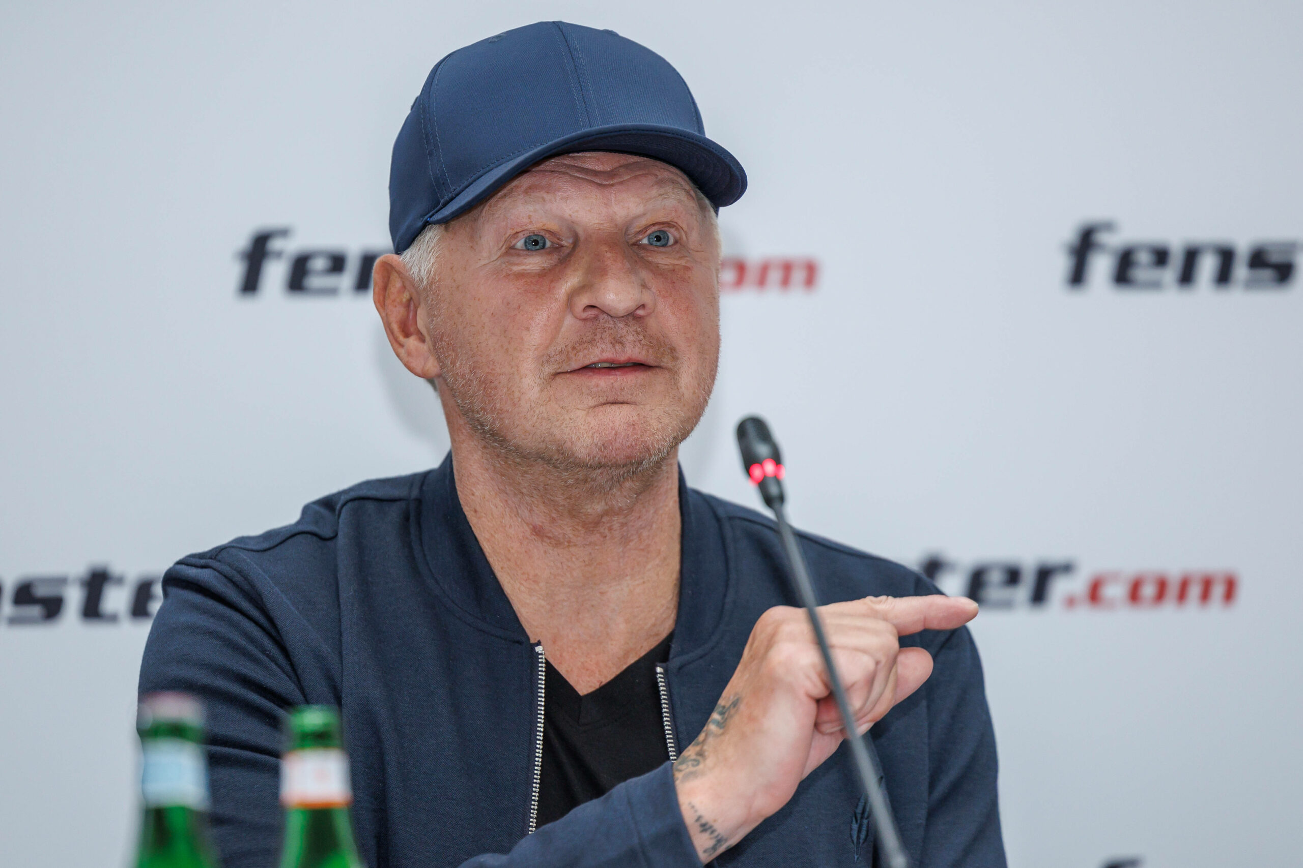 Stefan Effenberg auf einem Presstermin