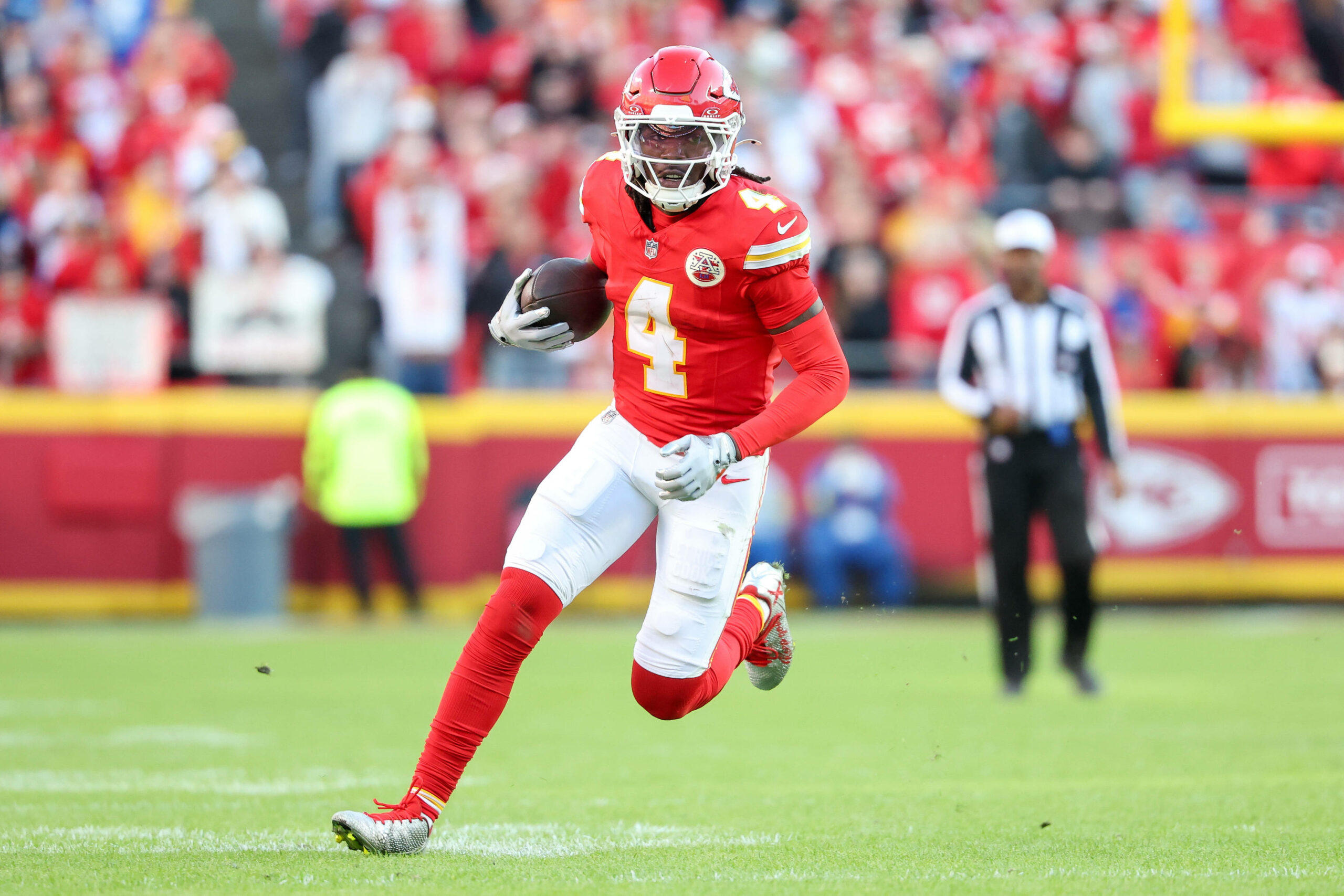 Rashee Rice im Match gegen die Indianapolis Colts