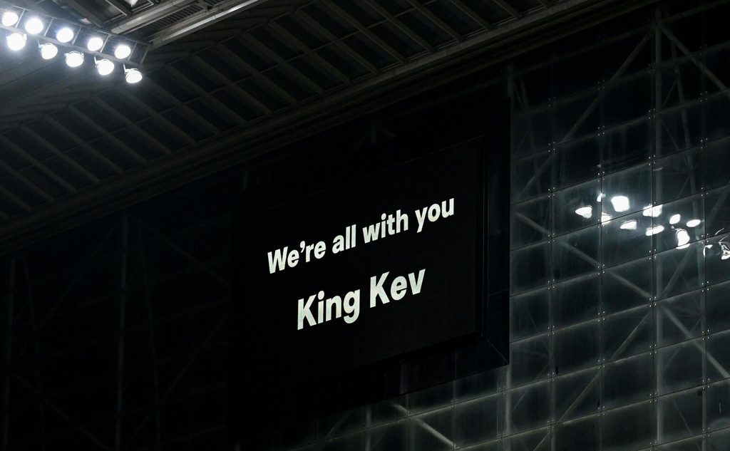 Newcastle United sendete eine Botschaft an Kevin Keegan.