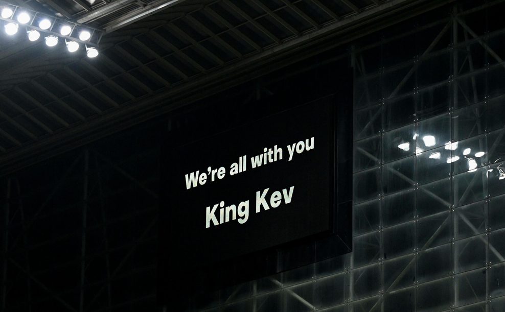 Newcastle United sendete eine Botschaft an Kevin Keegan.