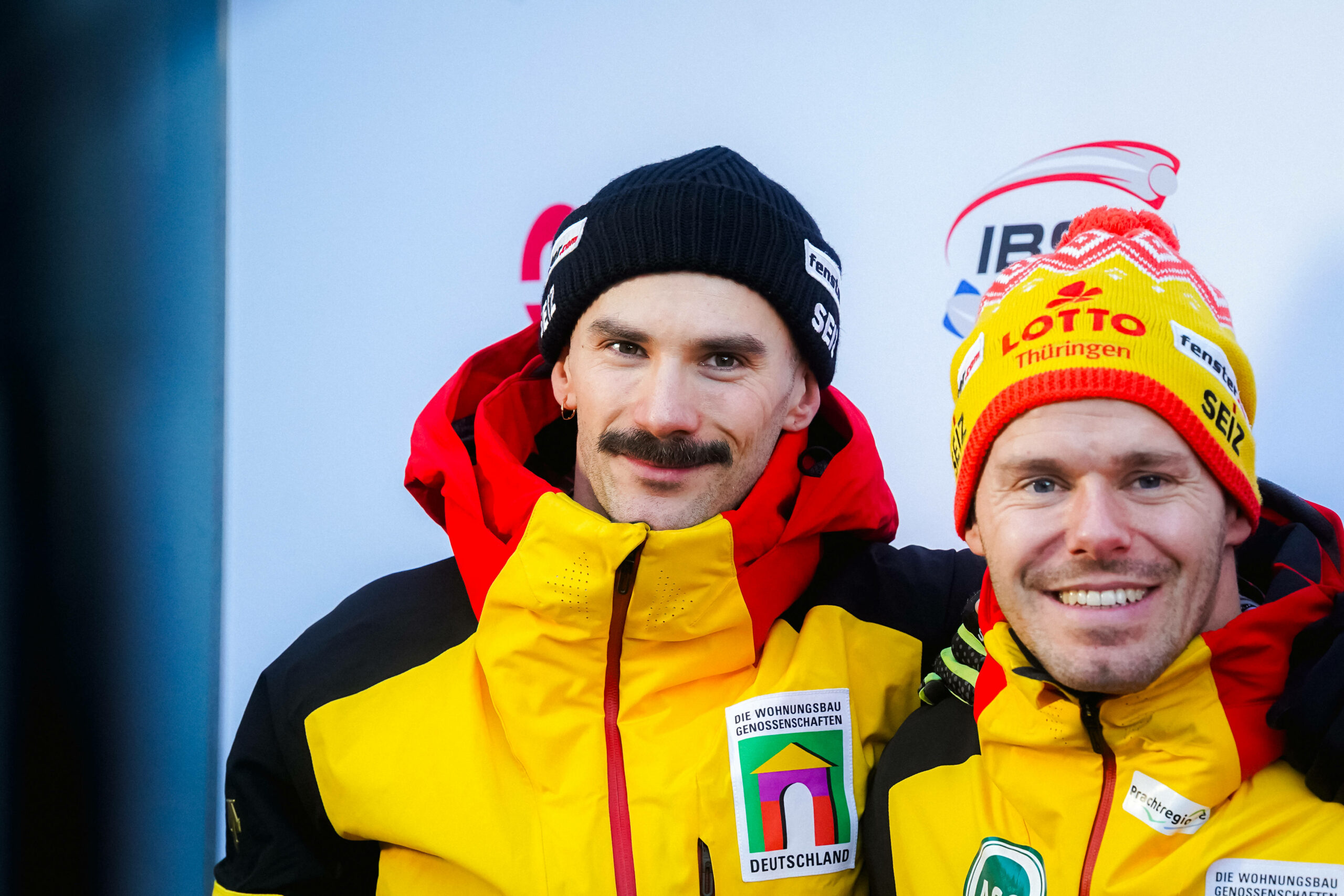 Axel Jungk und Christoph Grotheer lachen