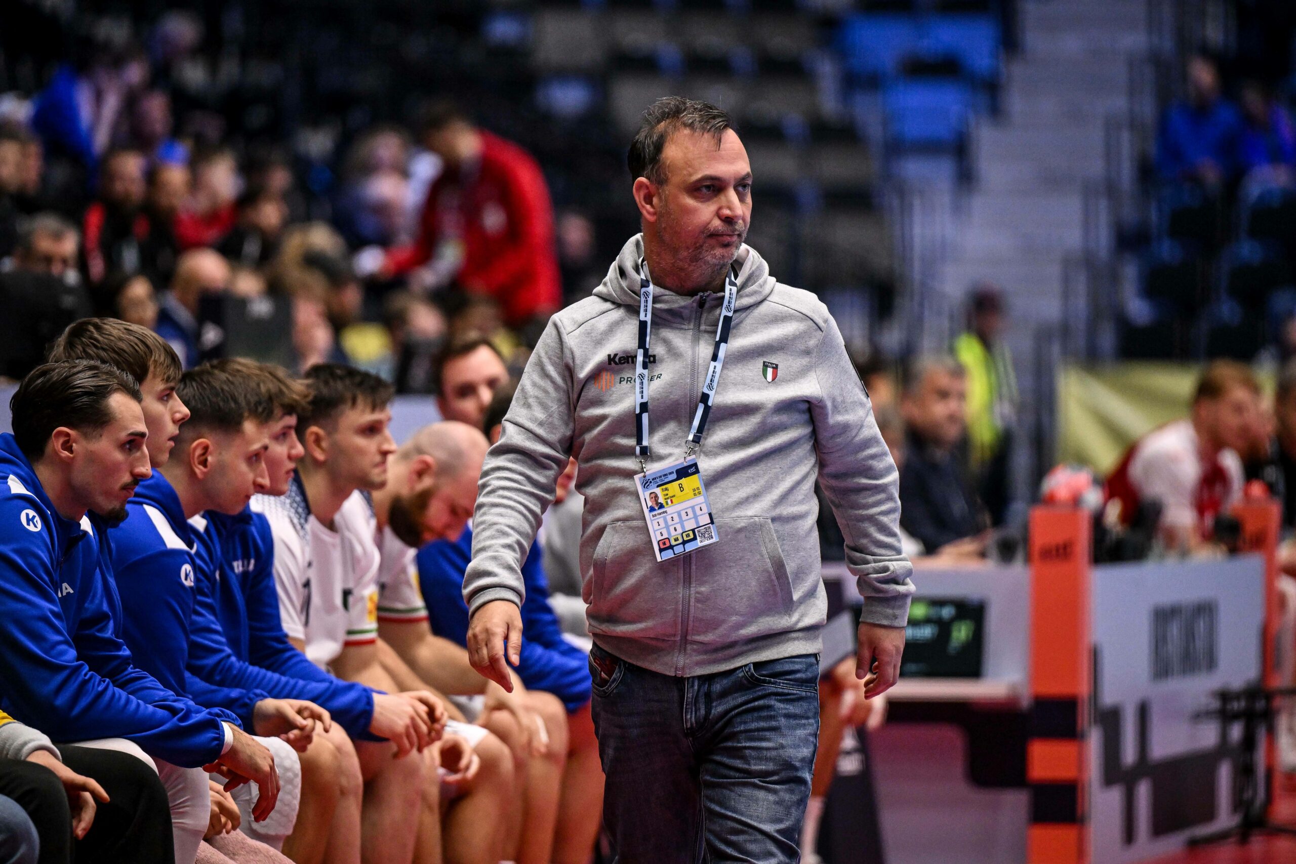 Italiens Handball-Nationaltrainer Bob Hanning