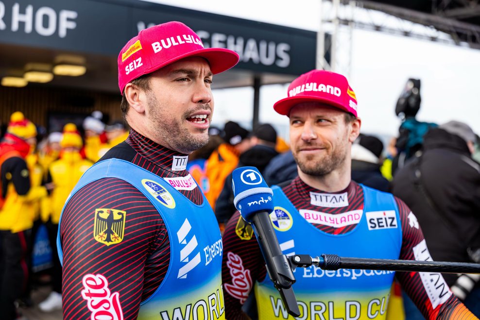 Niemand schürft mehr Gold aus Eis als Tobias Wendl und Tobias Arlt.