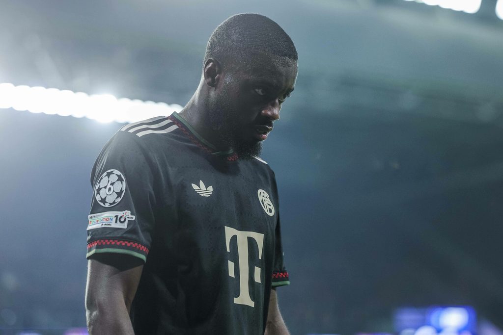 Dayot Upamecano schaut fokussiert