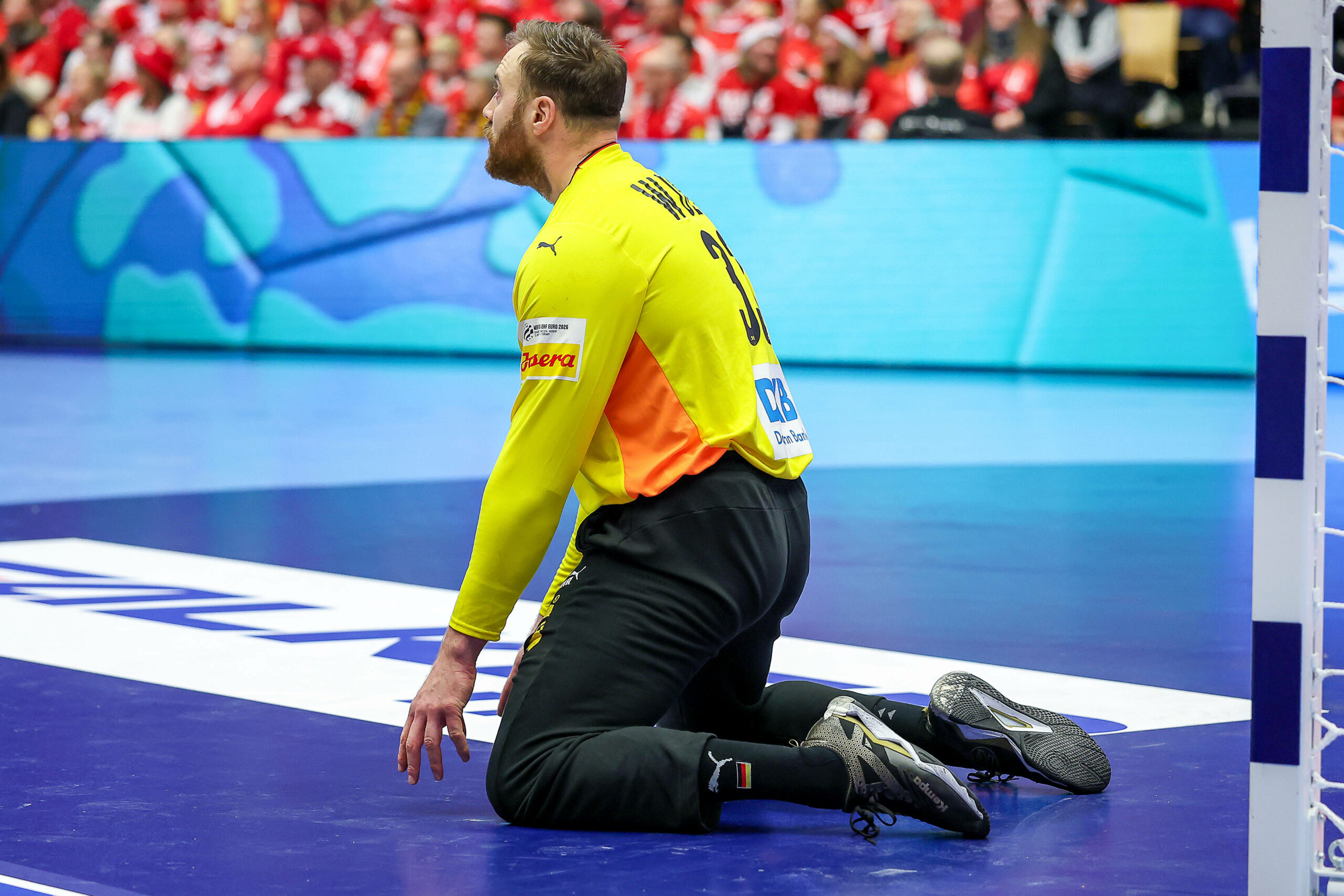 Frust bei Deutschlands Torwart Andreas Wolff