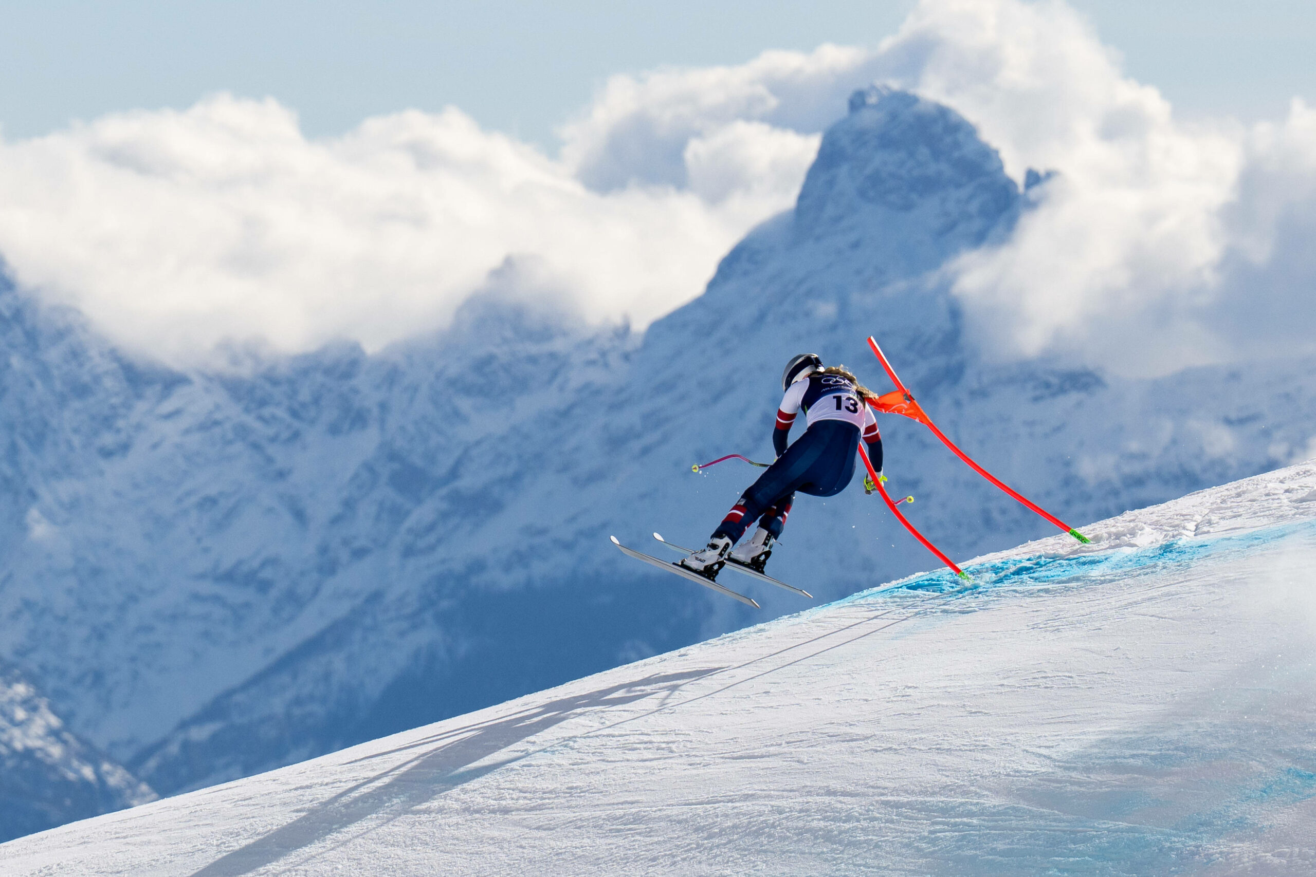 Lindsey Vonn stürzt