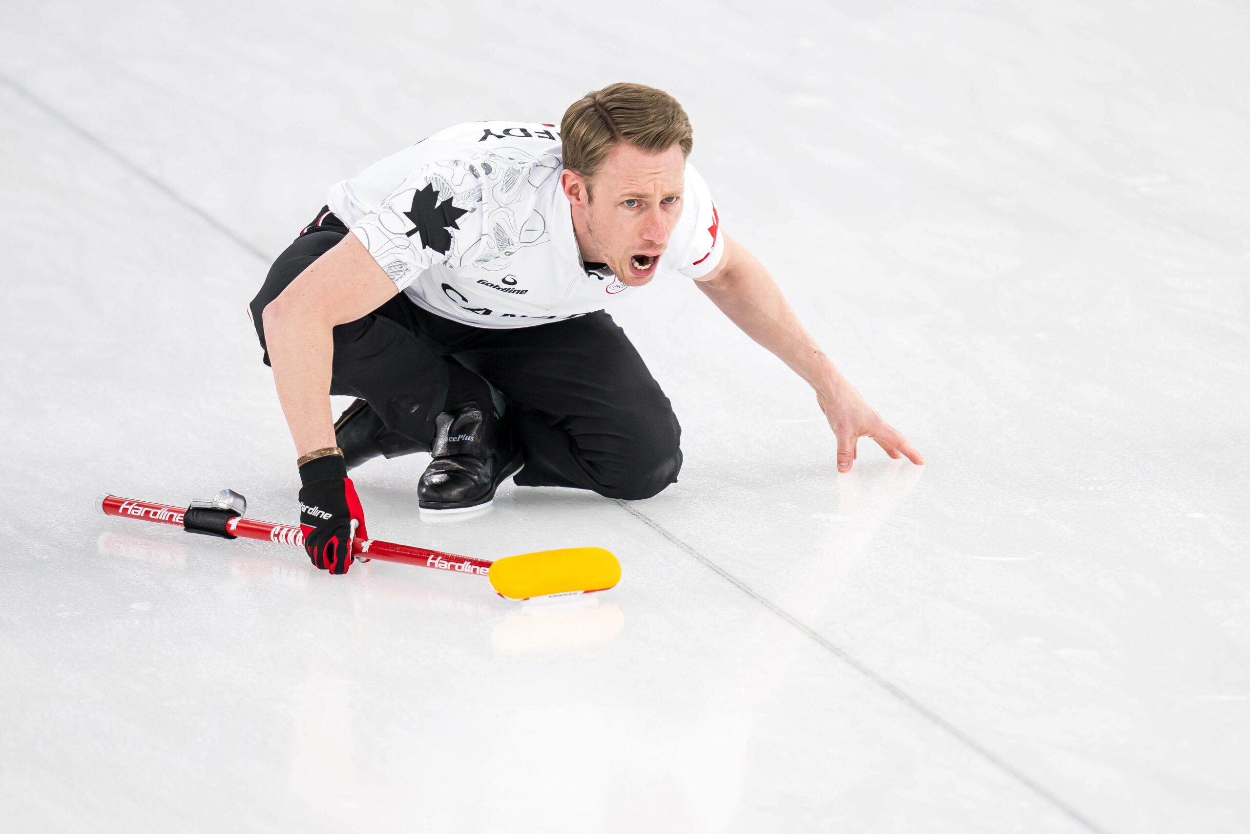 Marc Kennedy beim Curling bei Olympia