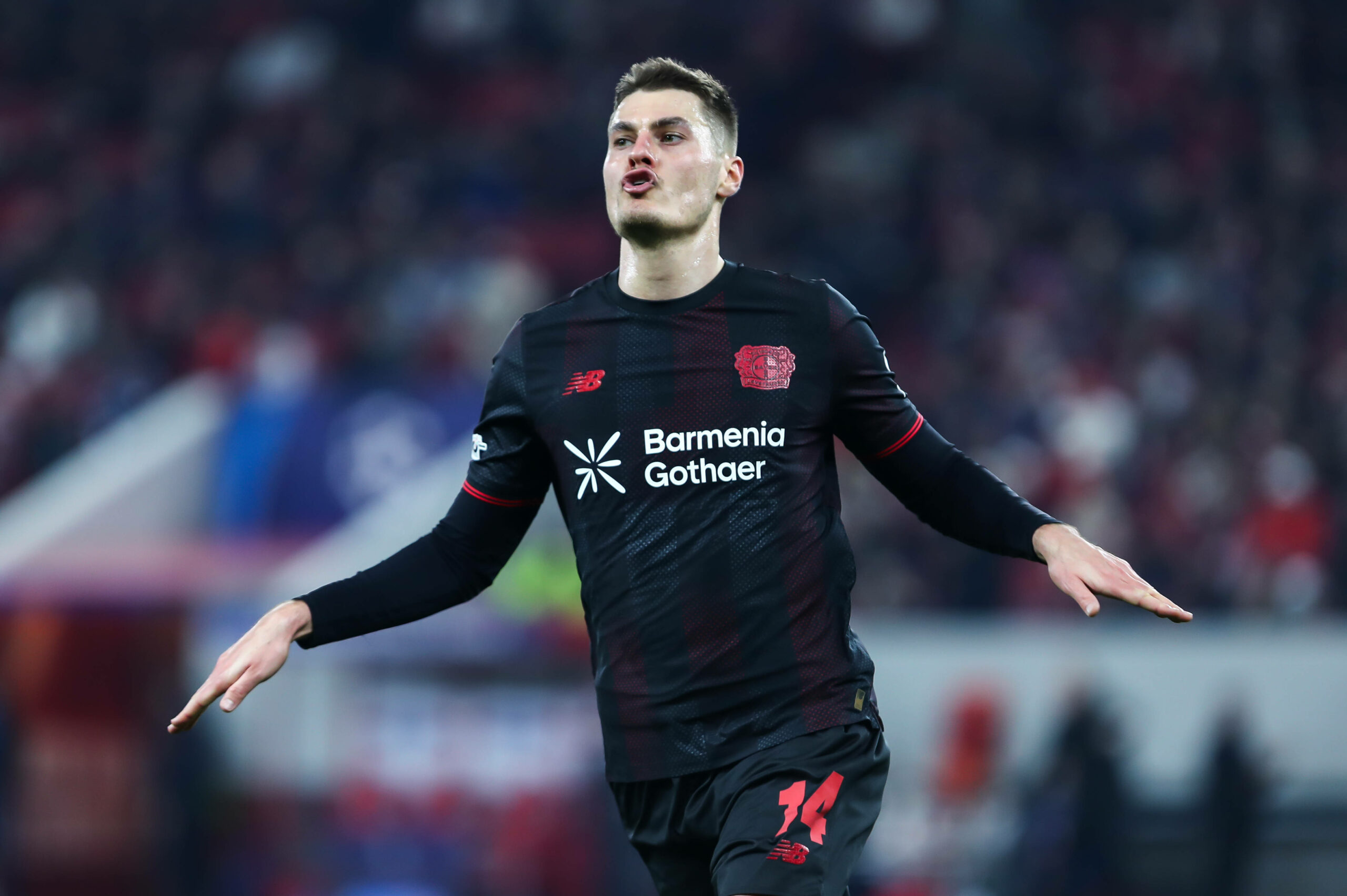 Patrik Schick bejubelt ein Tor