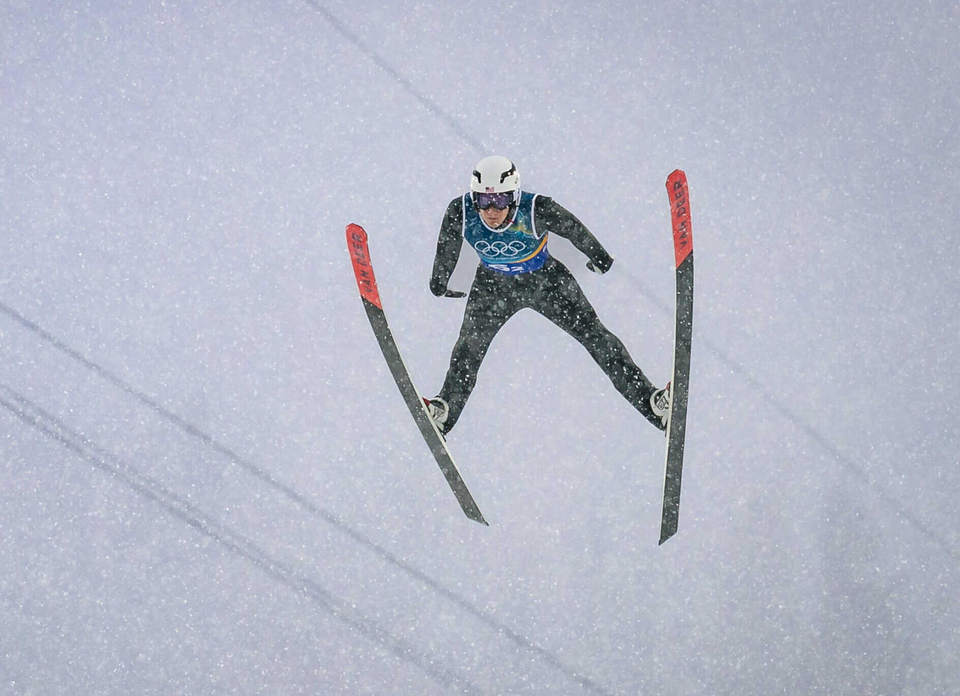 Kombinierer Benjamin Loomis bei den olympischen Winterspielen – Team Sprint