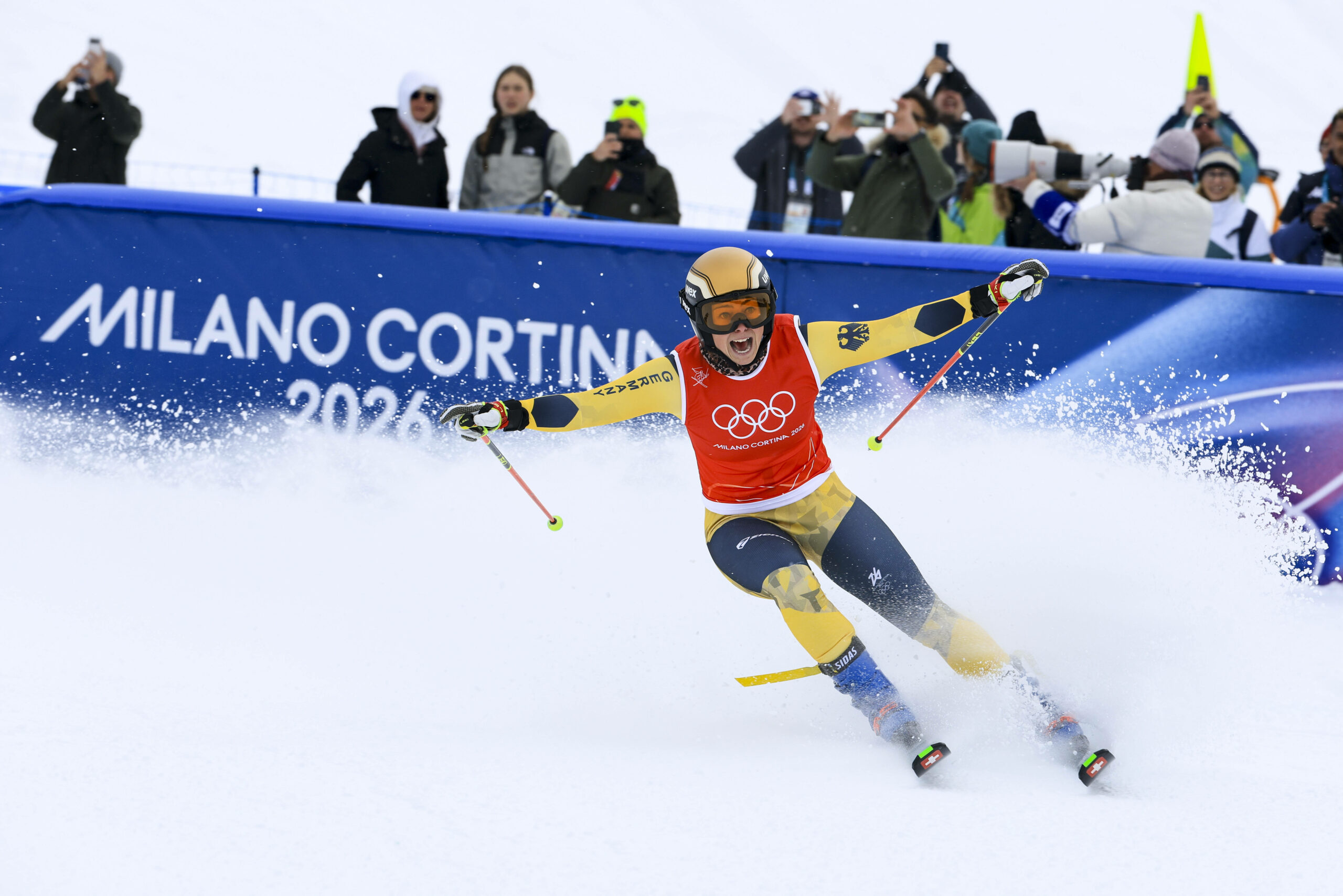 Daniela Maier jubelt