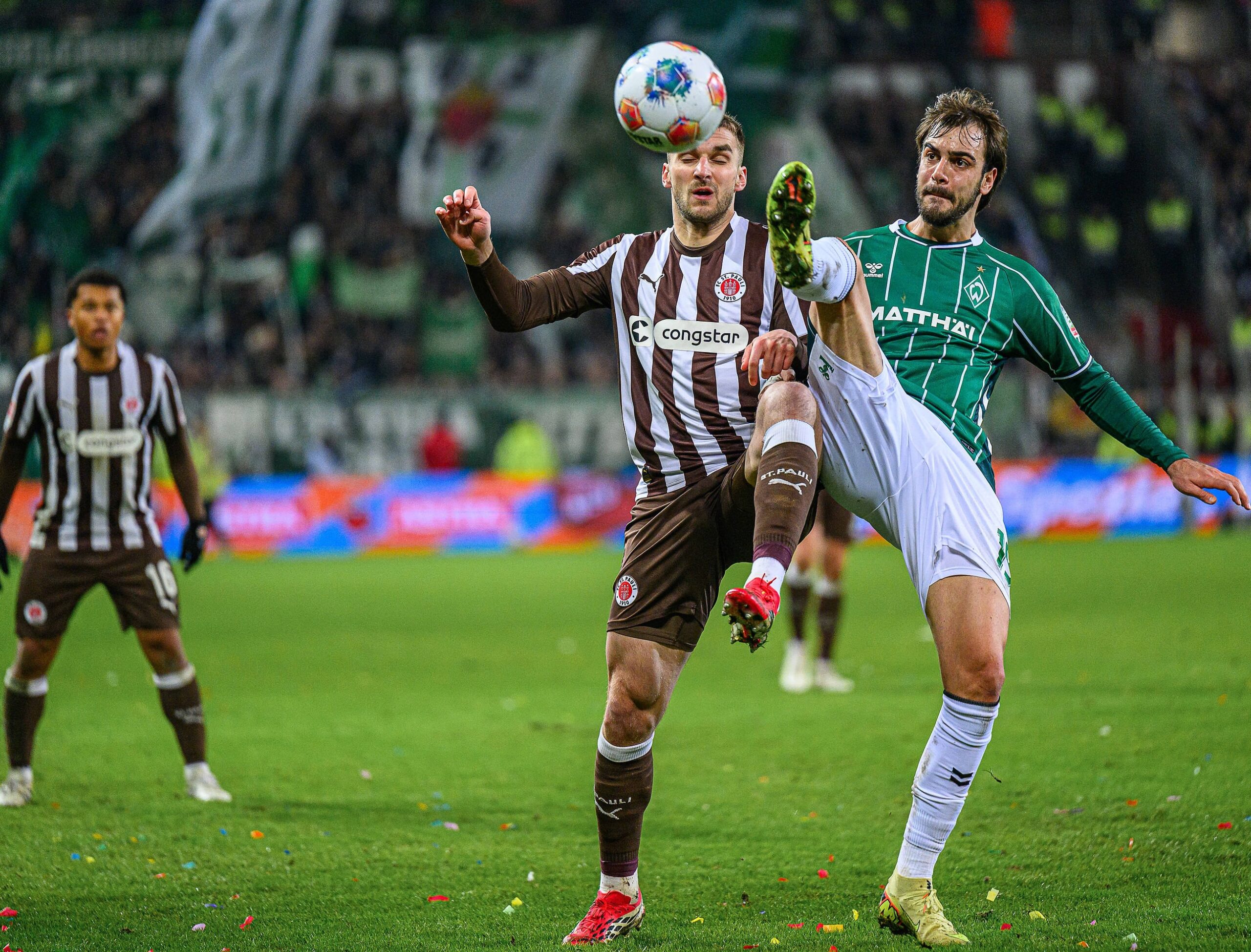 James Sands im Spiel gegen Werder