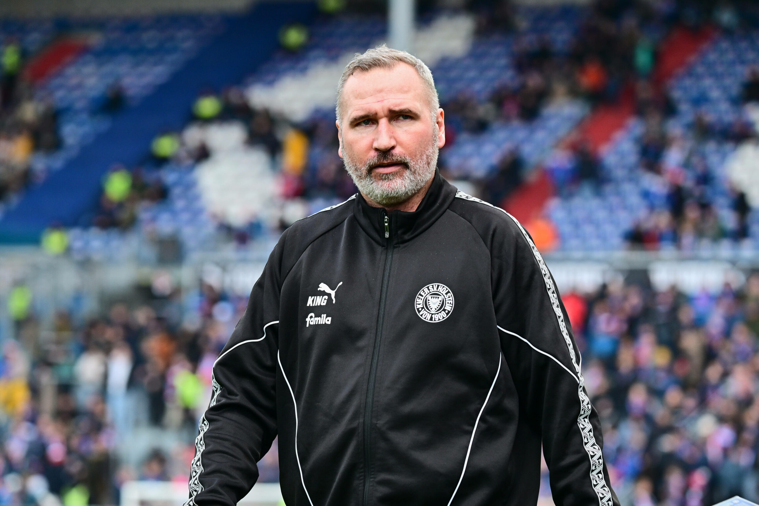 Tim Walter im Holstein-Stadion