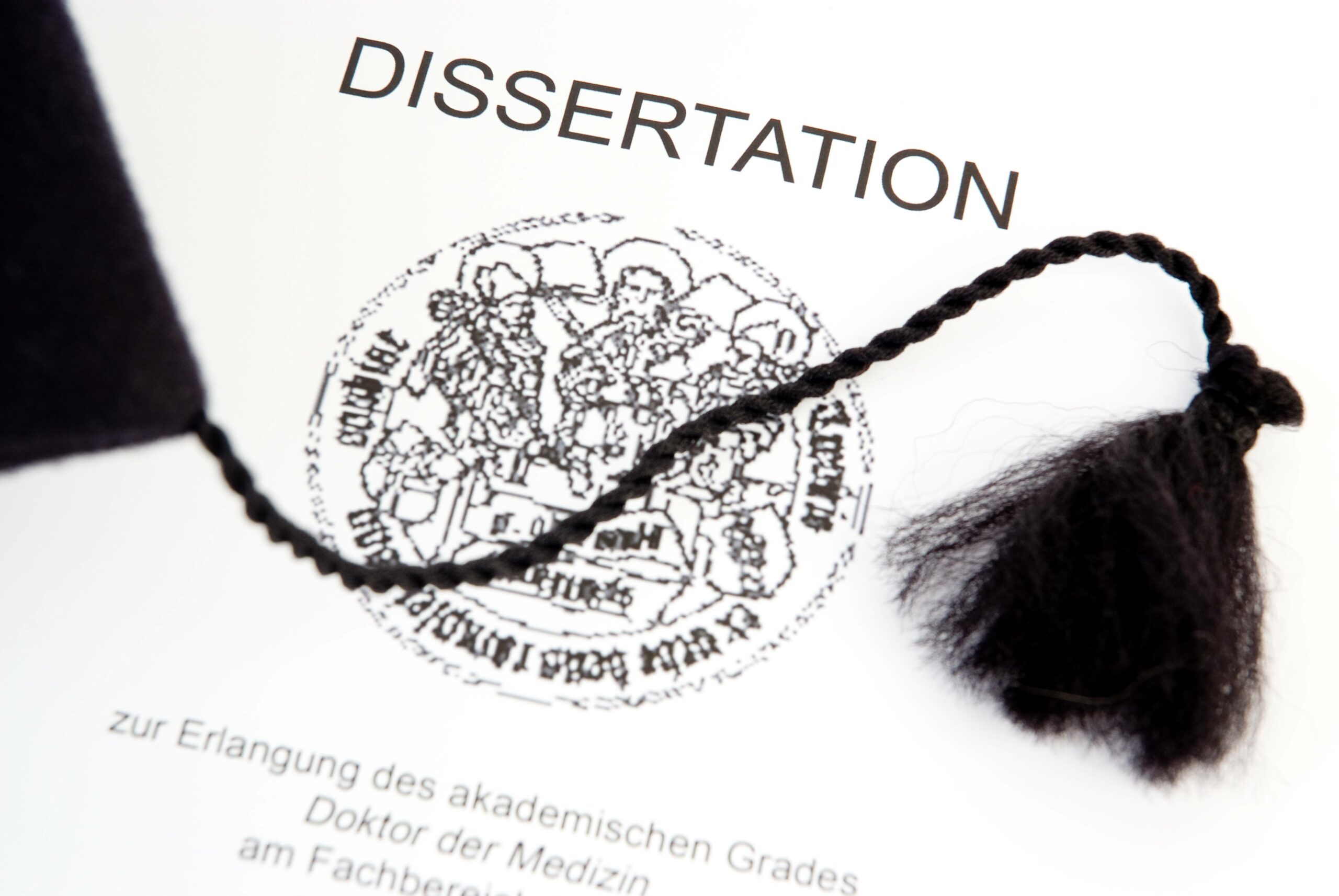 Doktortitel für Dissertation