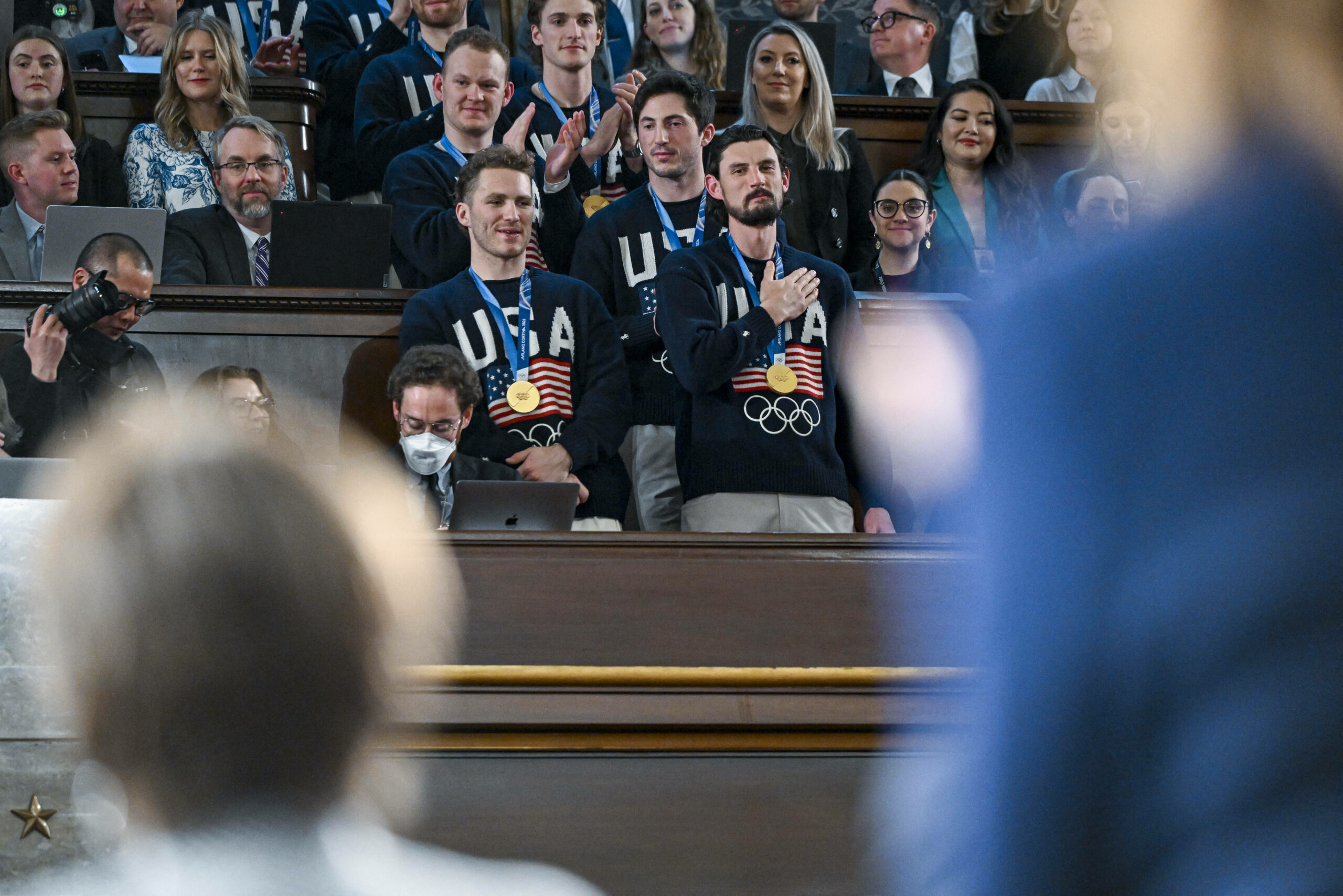 Das US-Eishockeyteam der Männer