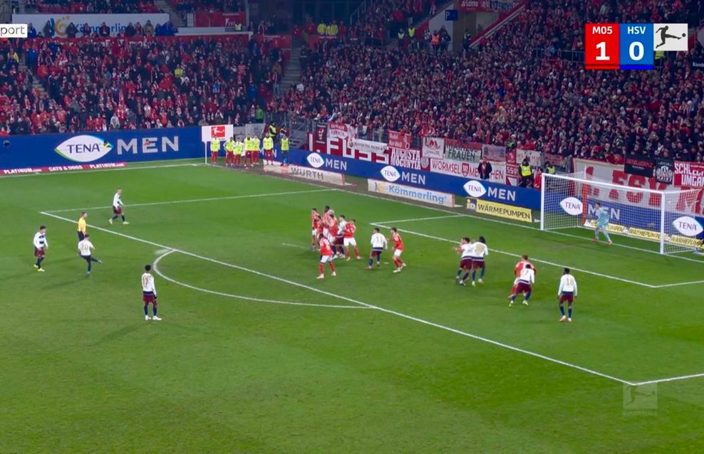 HSV-Profi Fábio Vieira trifft zum 1:1 in Mainz