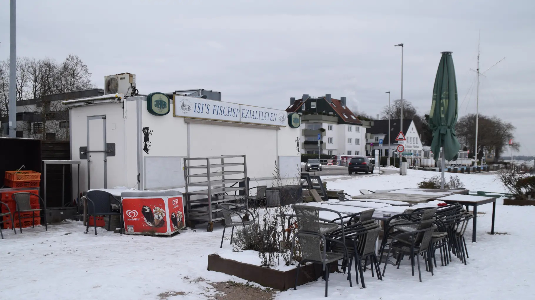 „Isi's Fischimbiss“ in Wedel an der Elbe macht endgültig zu.