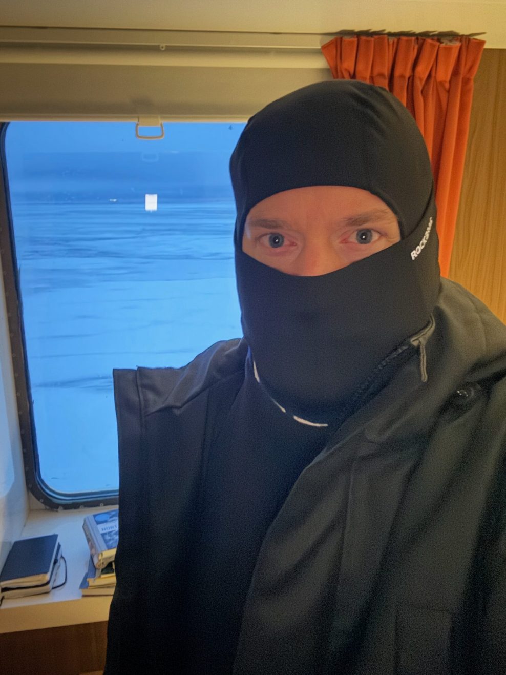 Stefan Kruecken mit Maske