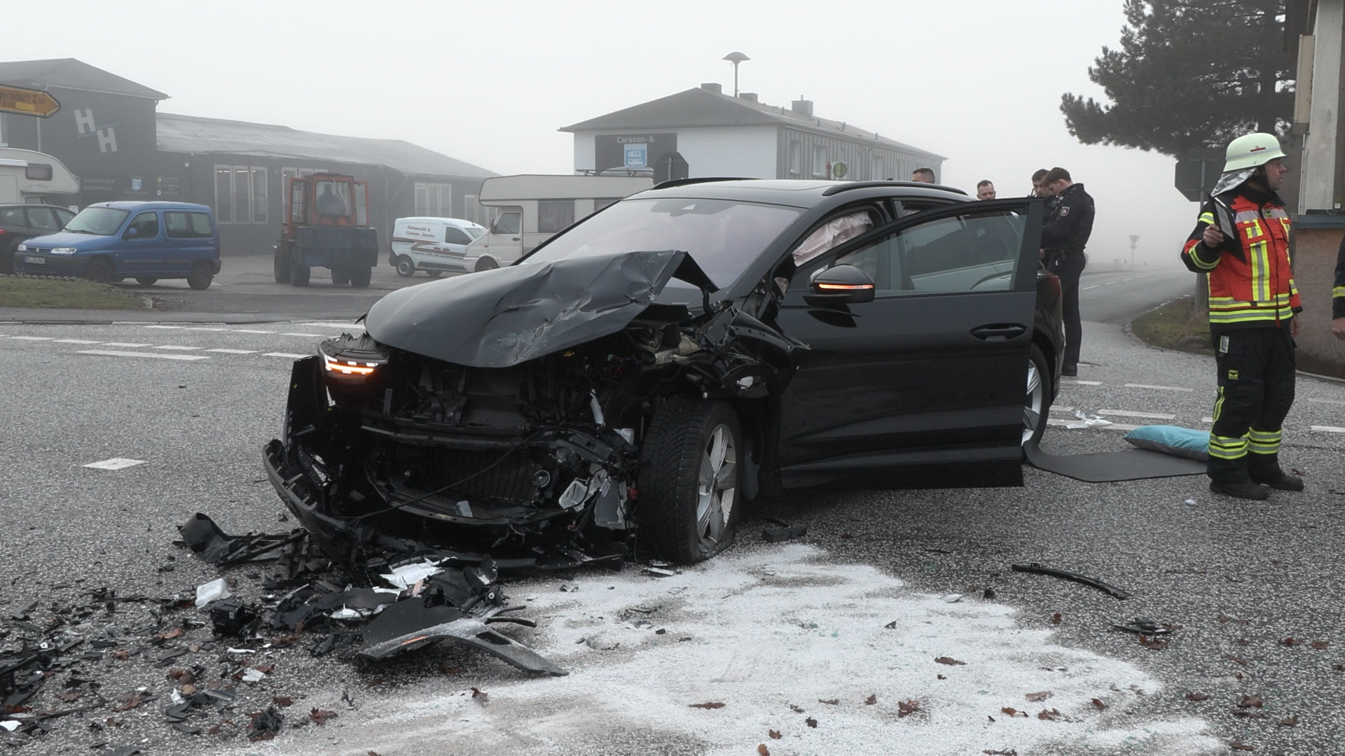 Audi Fahrenkrug B206 Unfall