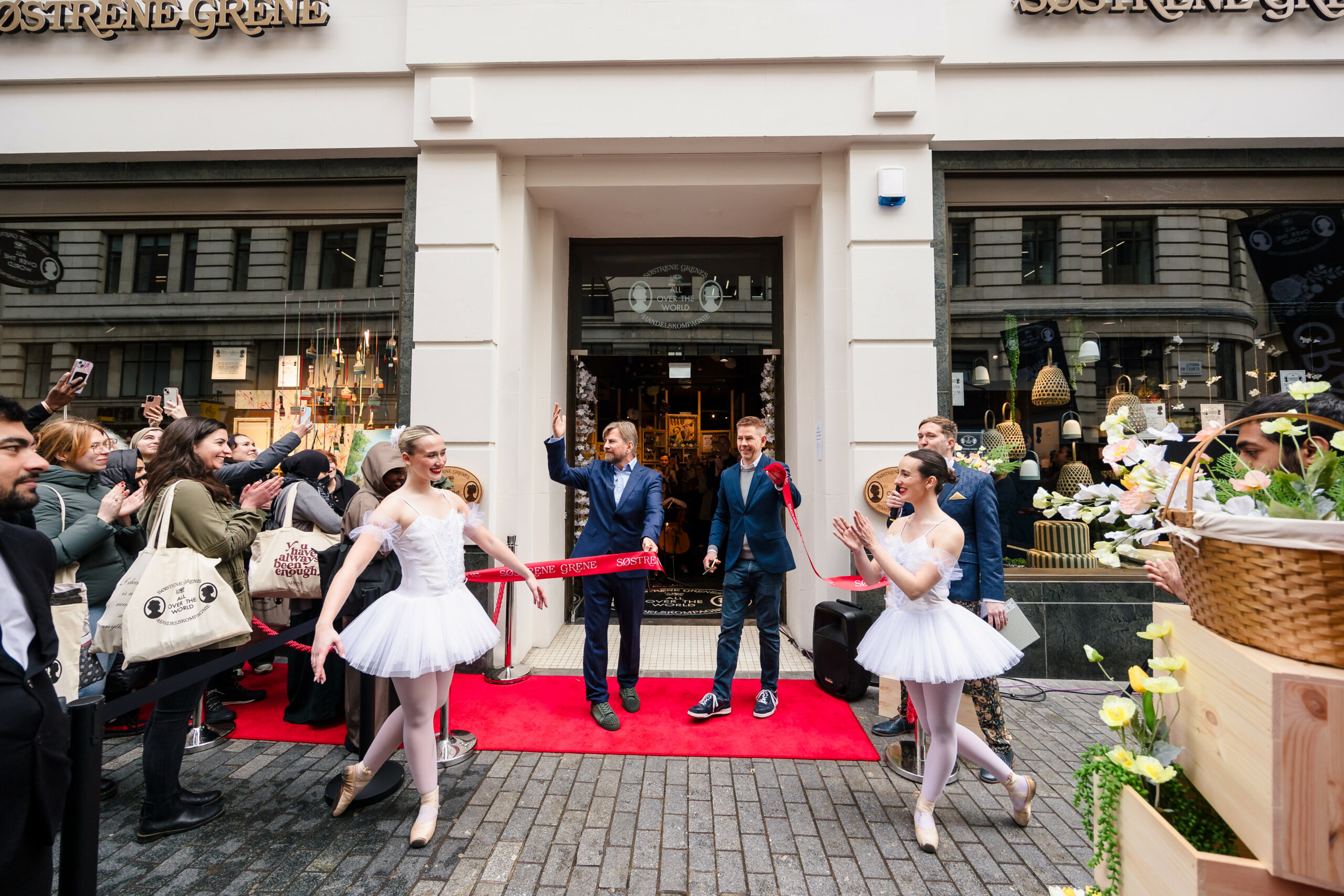 Eröffnung einer „Søstrene Grene”-Filiale