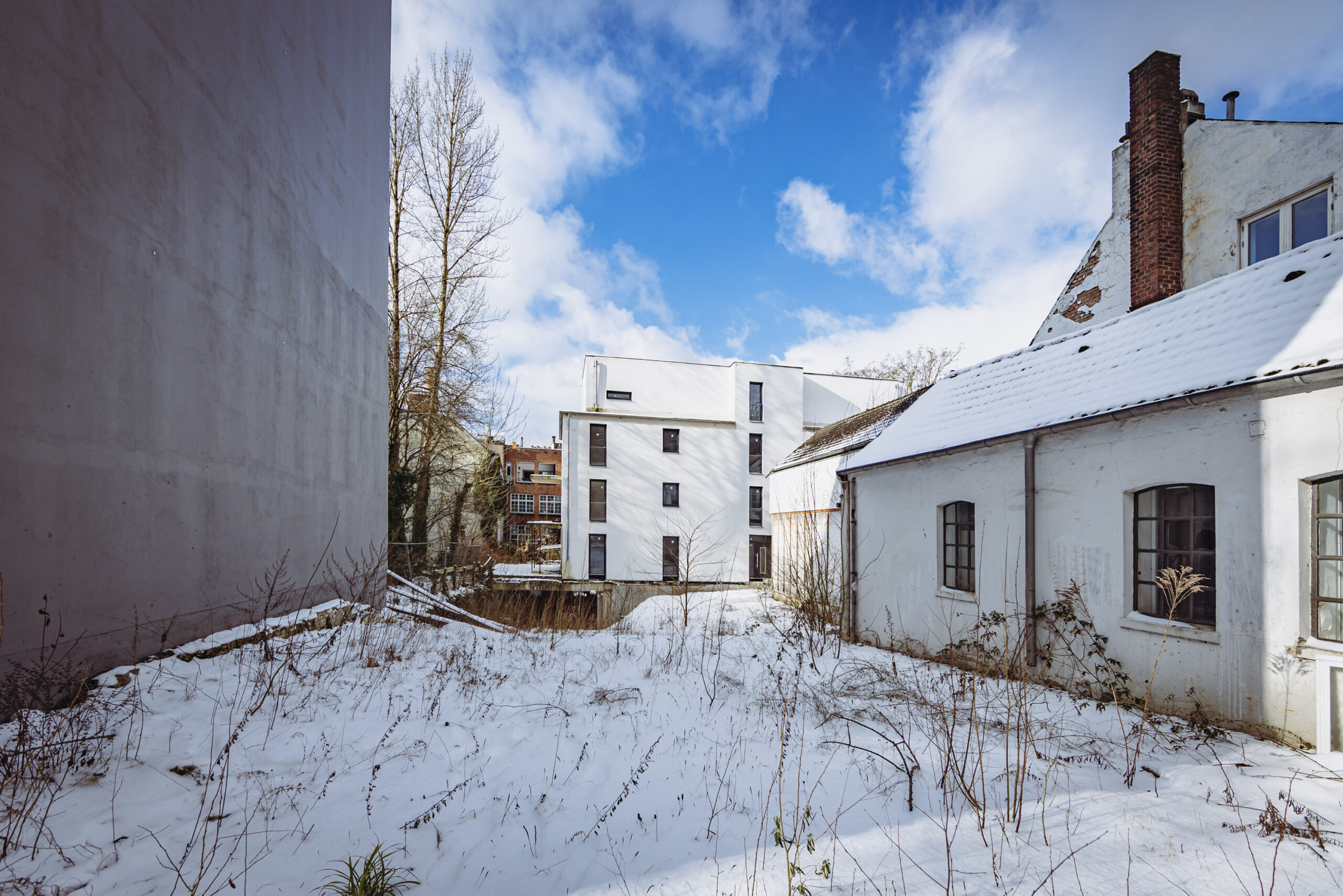 Das Grundstück in Winterhude liegt bis heute brach. Eigentlich sollten dort zwei Mehrfamilienhäuser entstehen.
