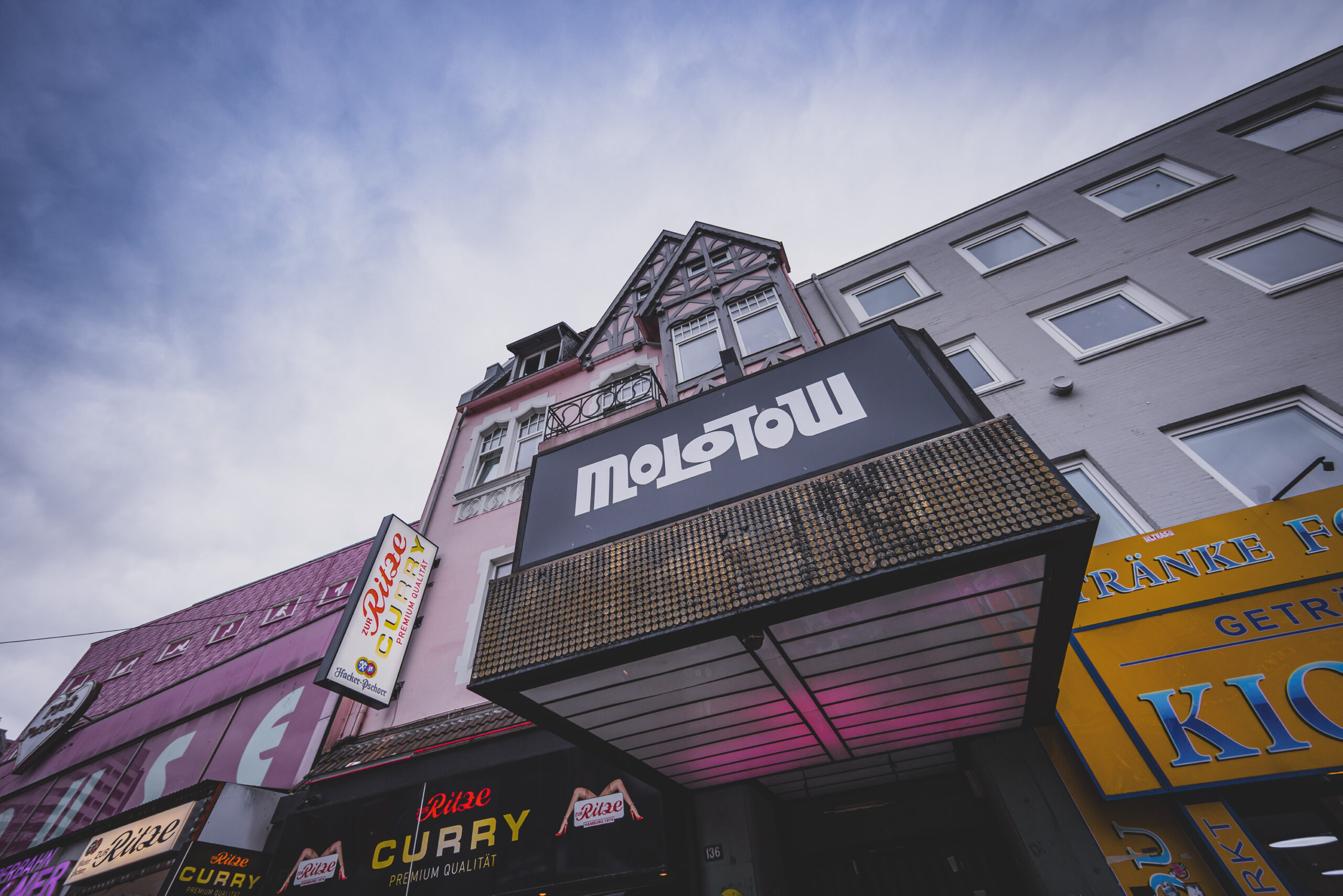Das „Molotow“ befindet sich heute in der Reeperbahn 136.