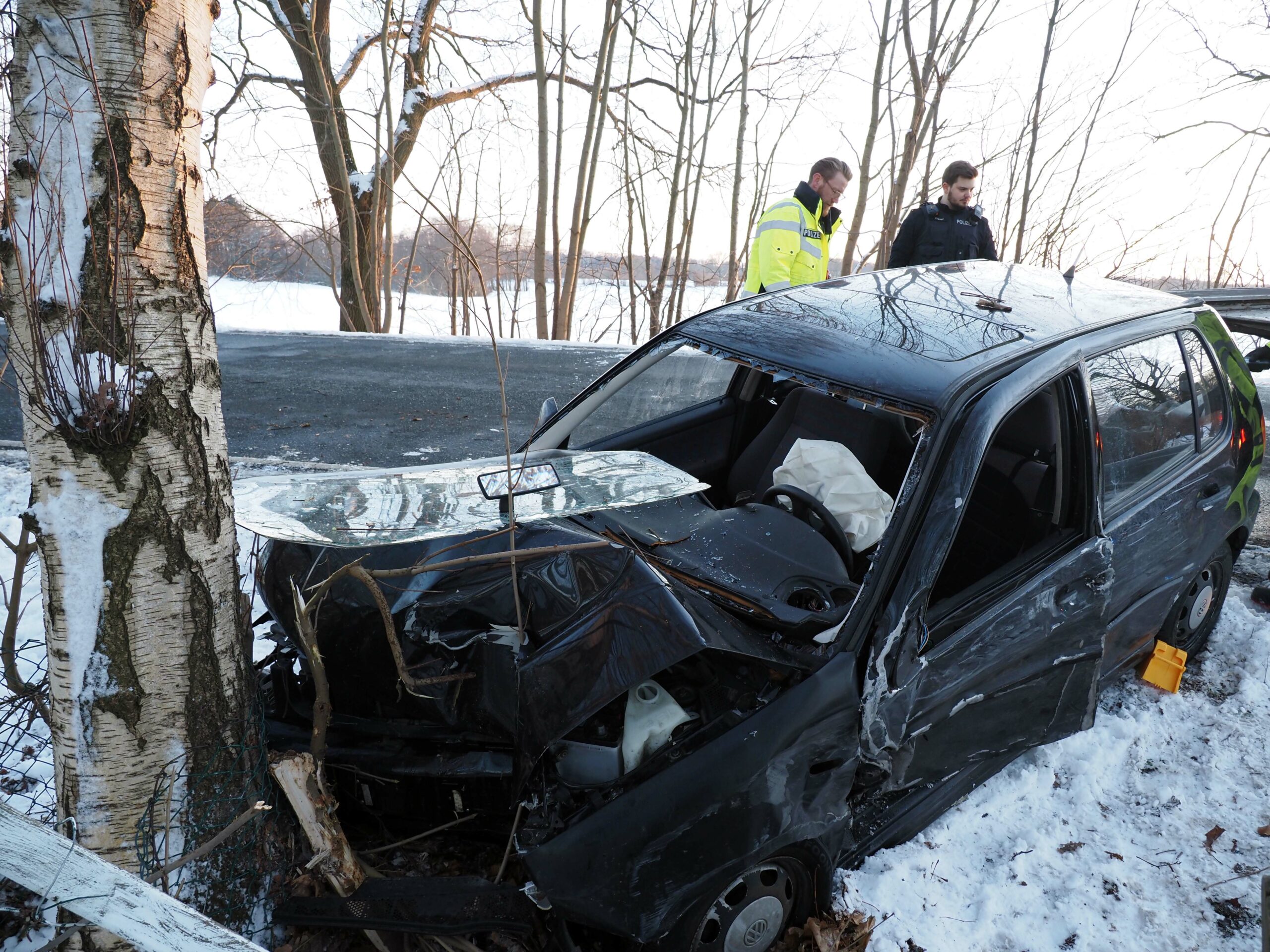 Unfall Wentorf Landstraße Polo