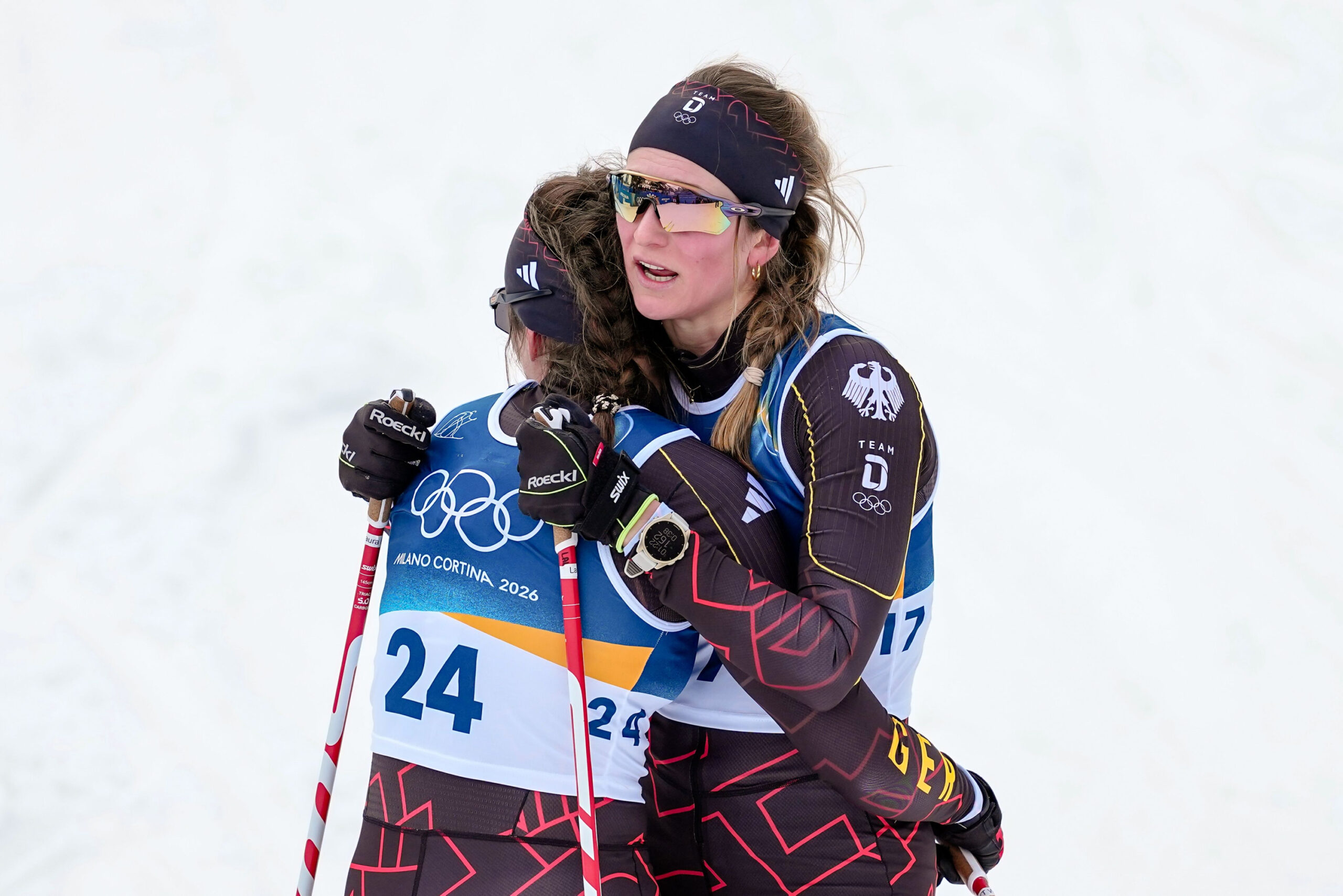 Laura Gimmler und Coletta Rydzek