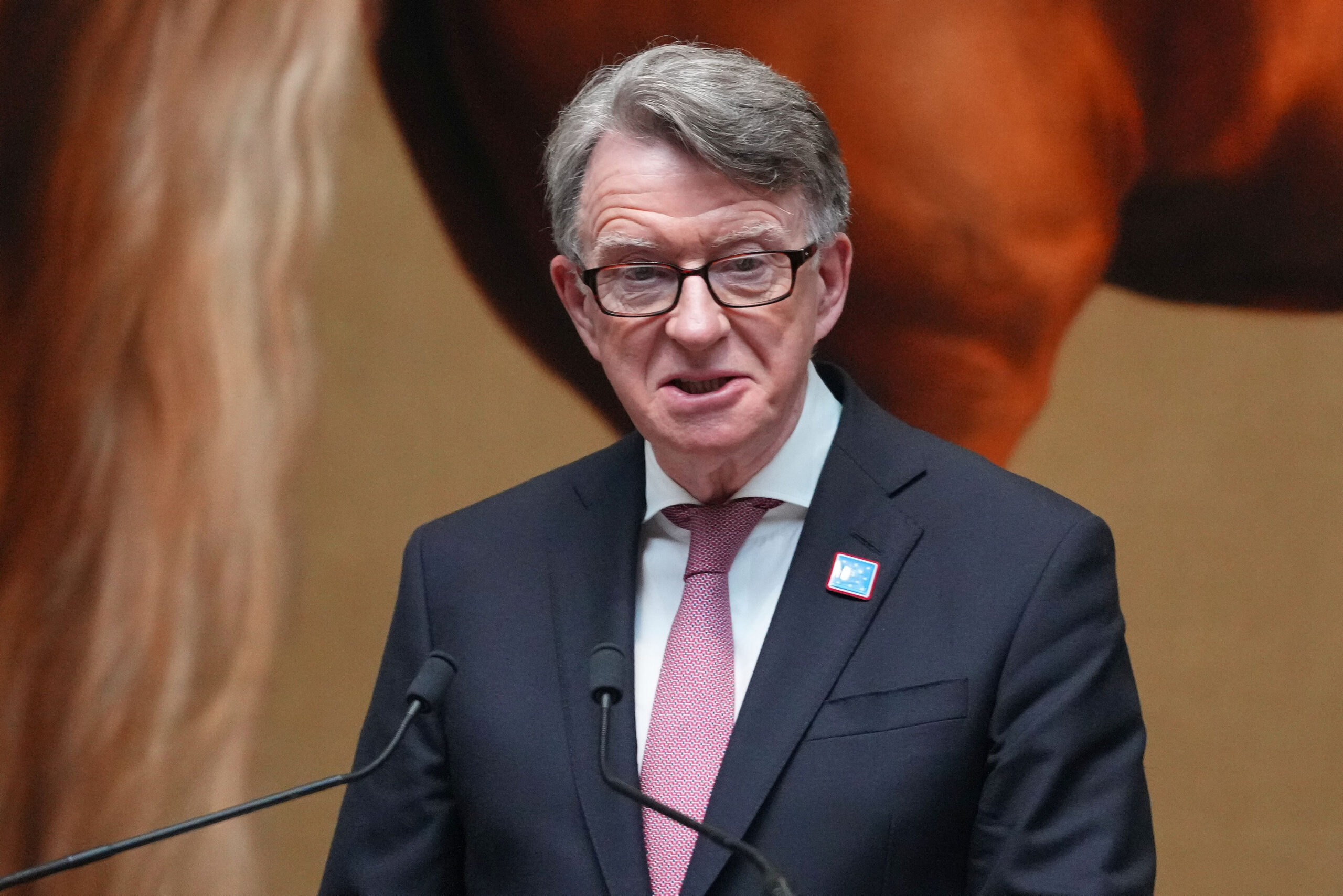 Der frühere britische Minister Peter Mandelson