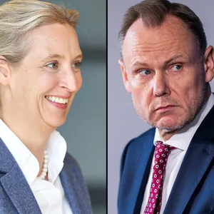 AfD-Chefin Alice Weidel sprach von einem großen Sieg. Für den Hamburgs Innensenator bleibt die Partei unabhängig davon gefährlich.