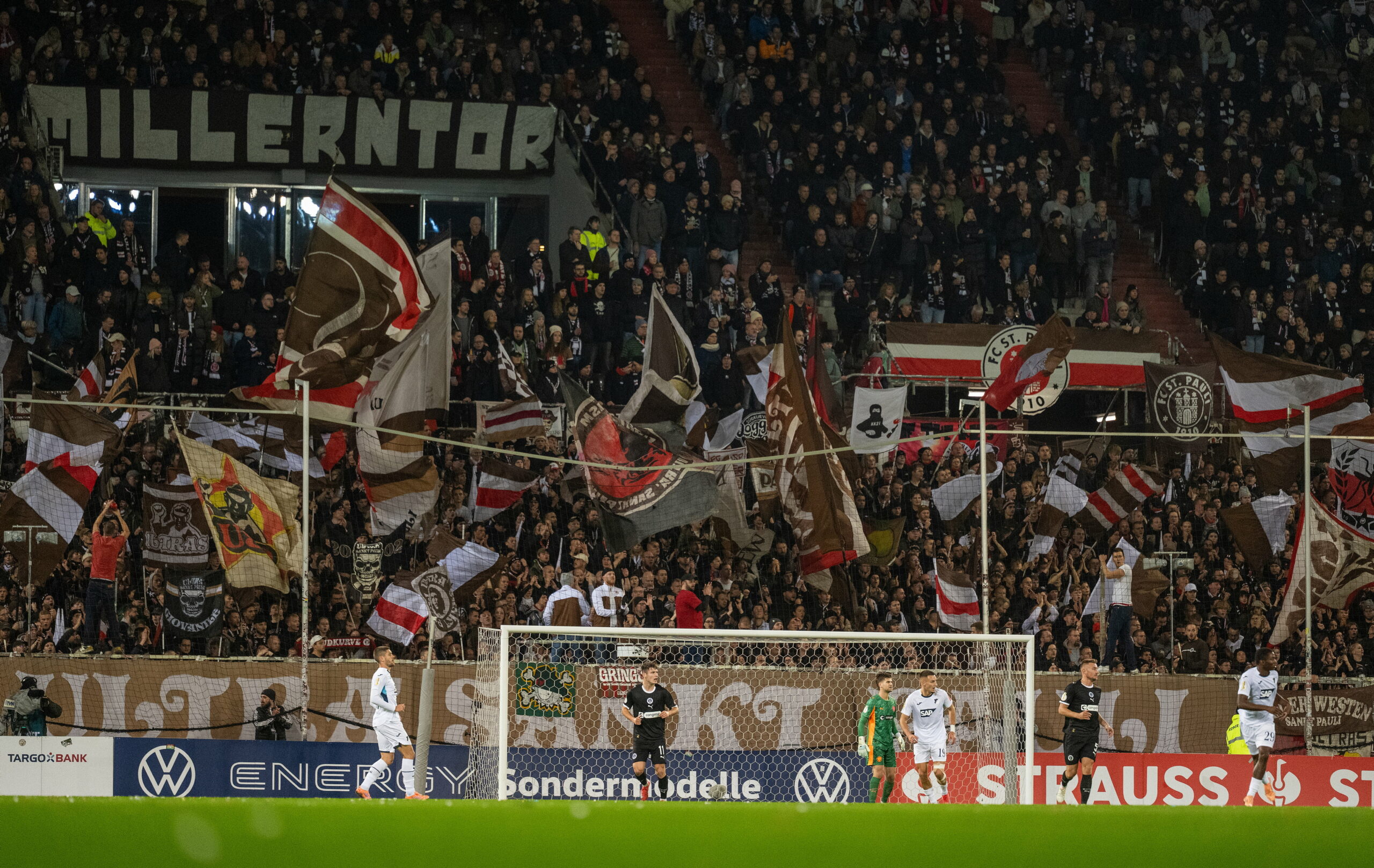 St. Pauli-Fans bei einem Heimspiel am Millerntor