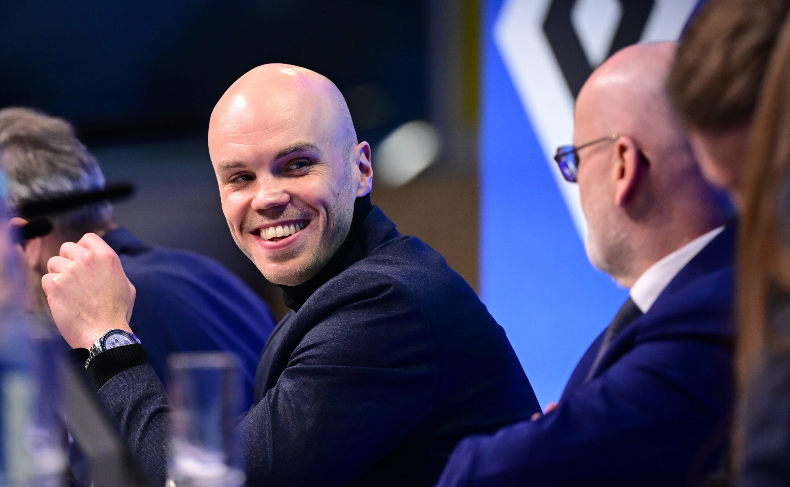 HSV-Präsident Henrik Köncke bei der Mitgliederversammlung.