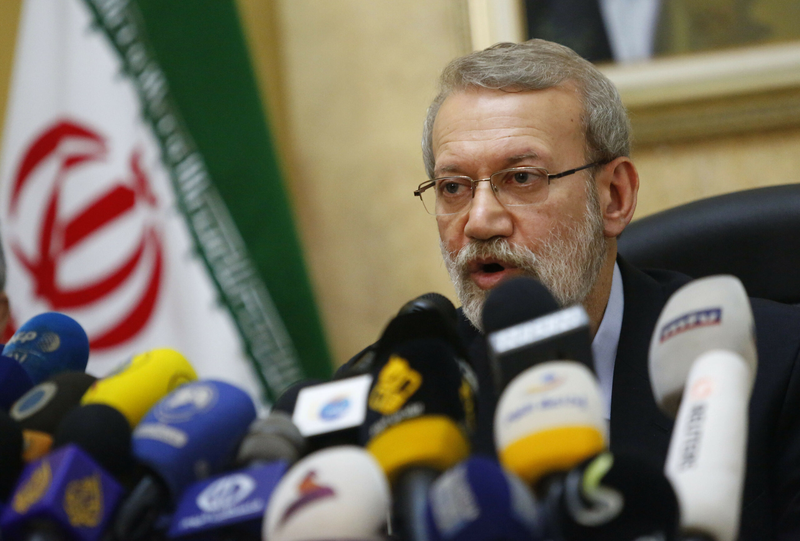 Der Generalsekretär des iranischen Sicherheitsrats: Ali Laridschani.