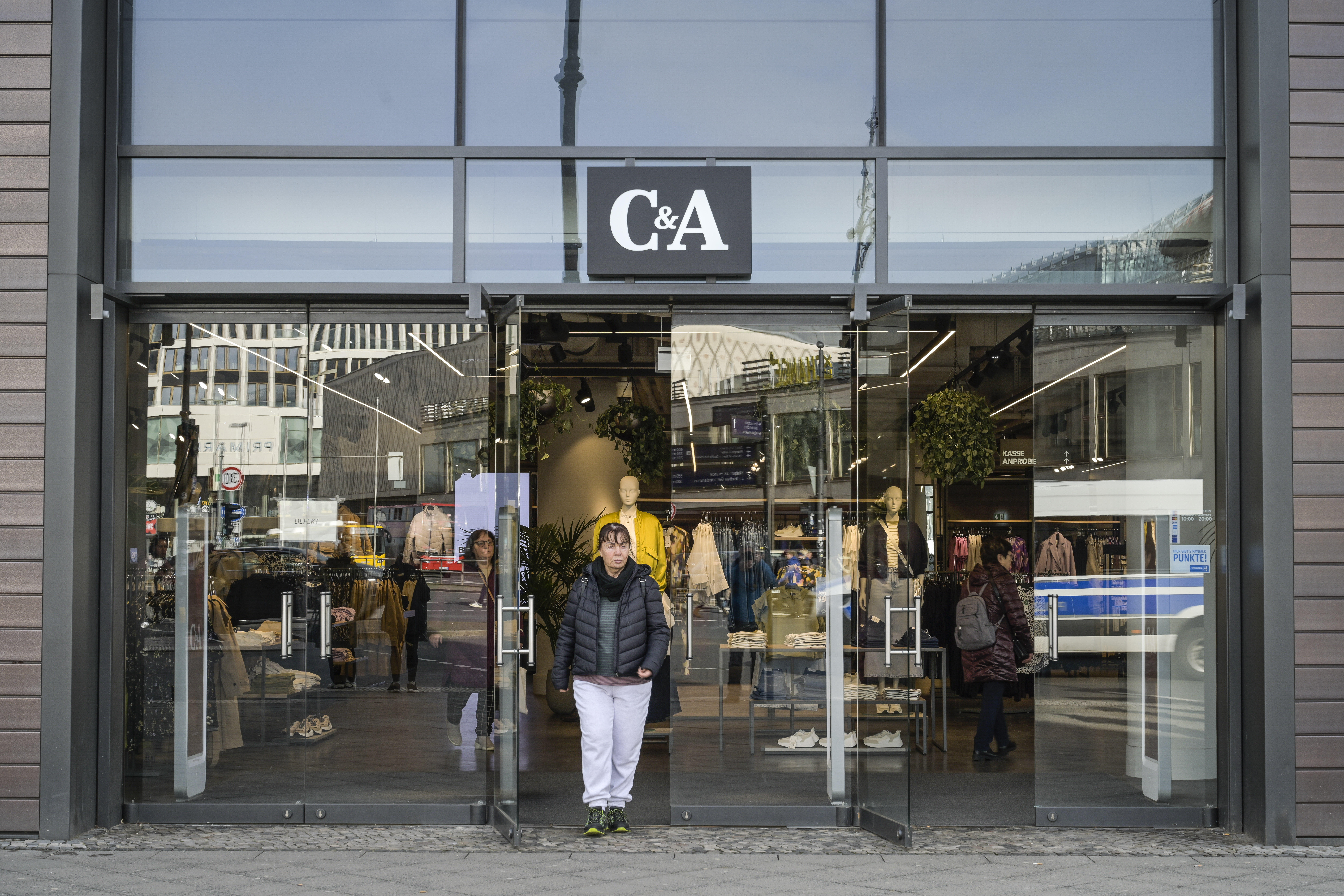Eine C&A Filliale in Berlin