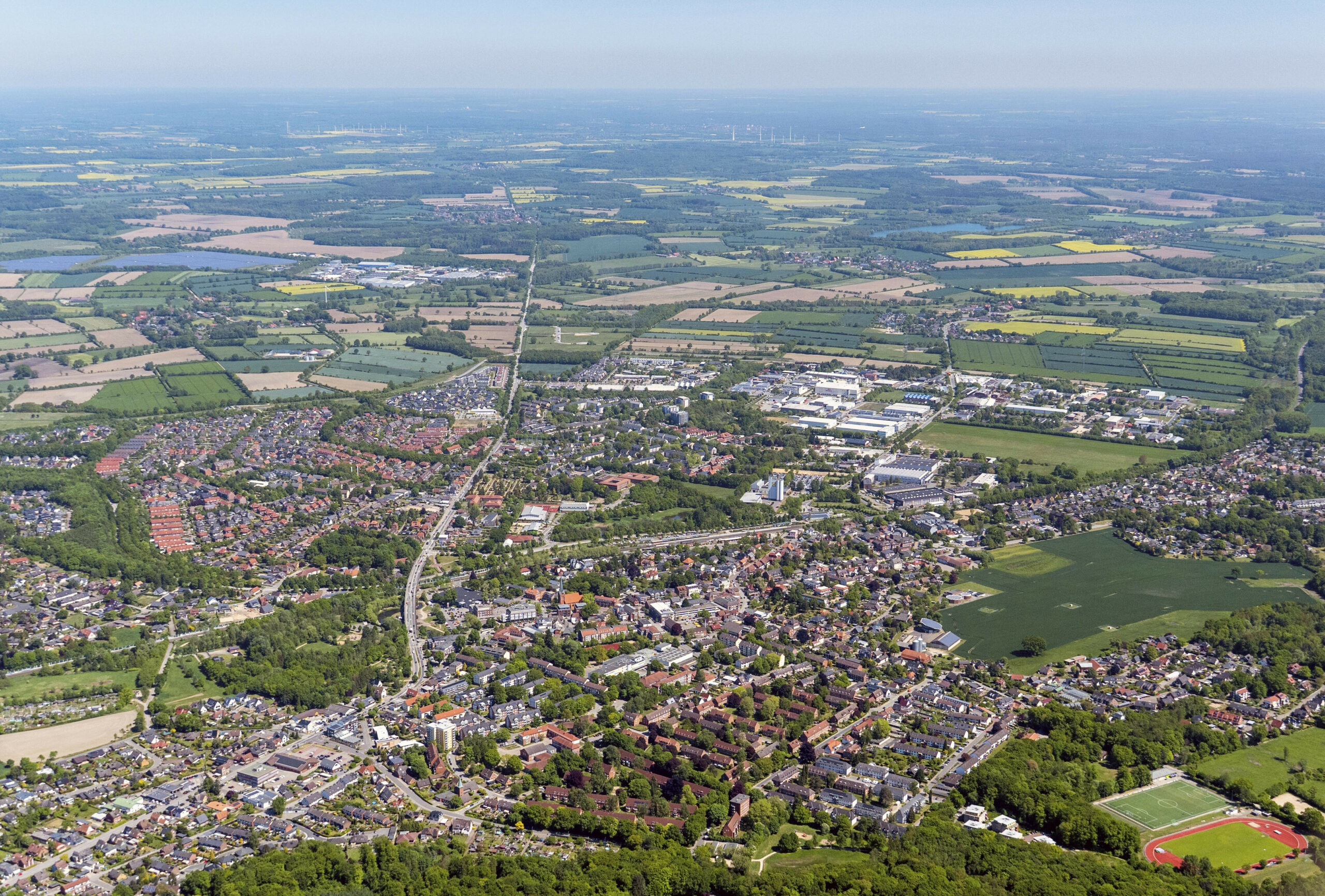 Luftbild, Schwarzenbek
