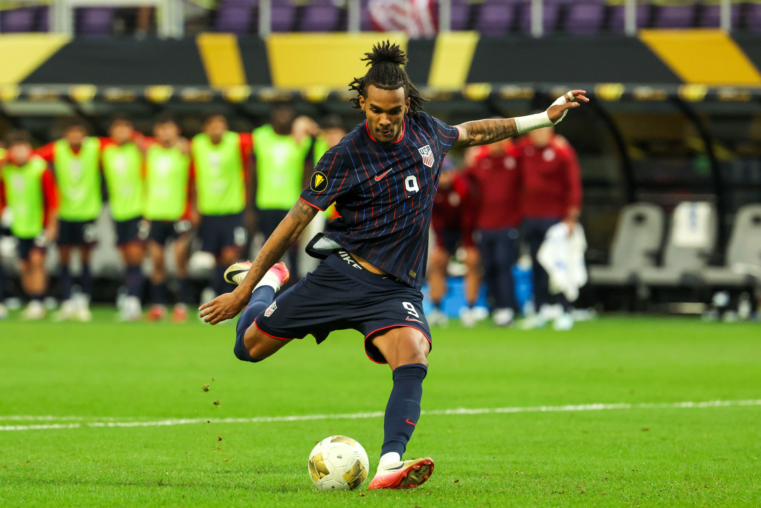 Damion Downs im Trikot der USA
