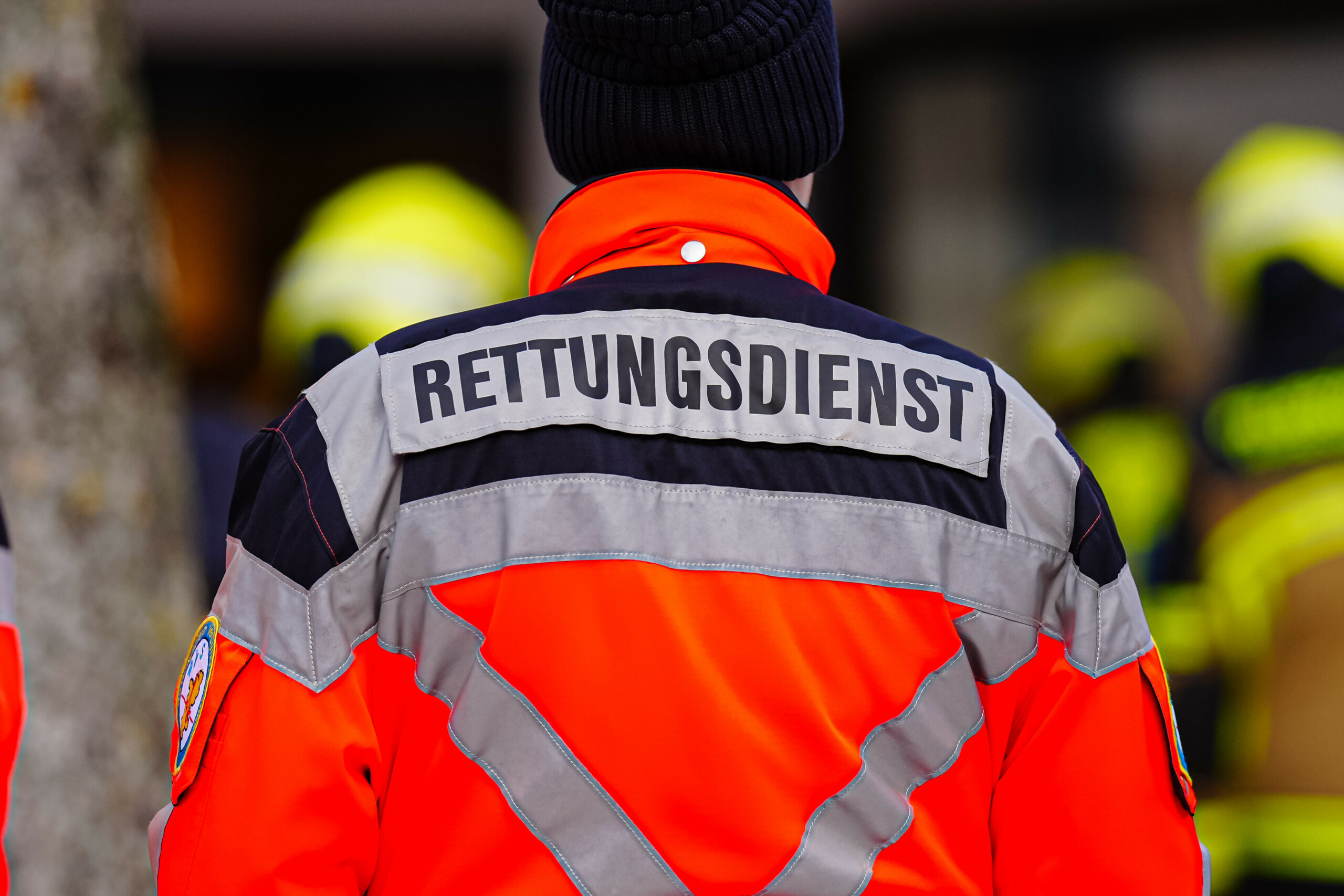 Ein Rettungssanitäter