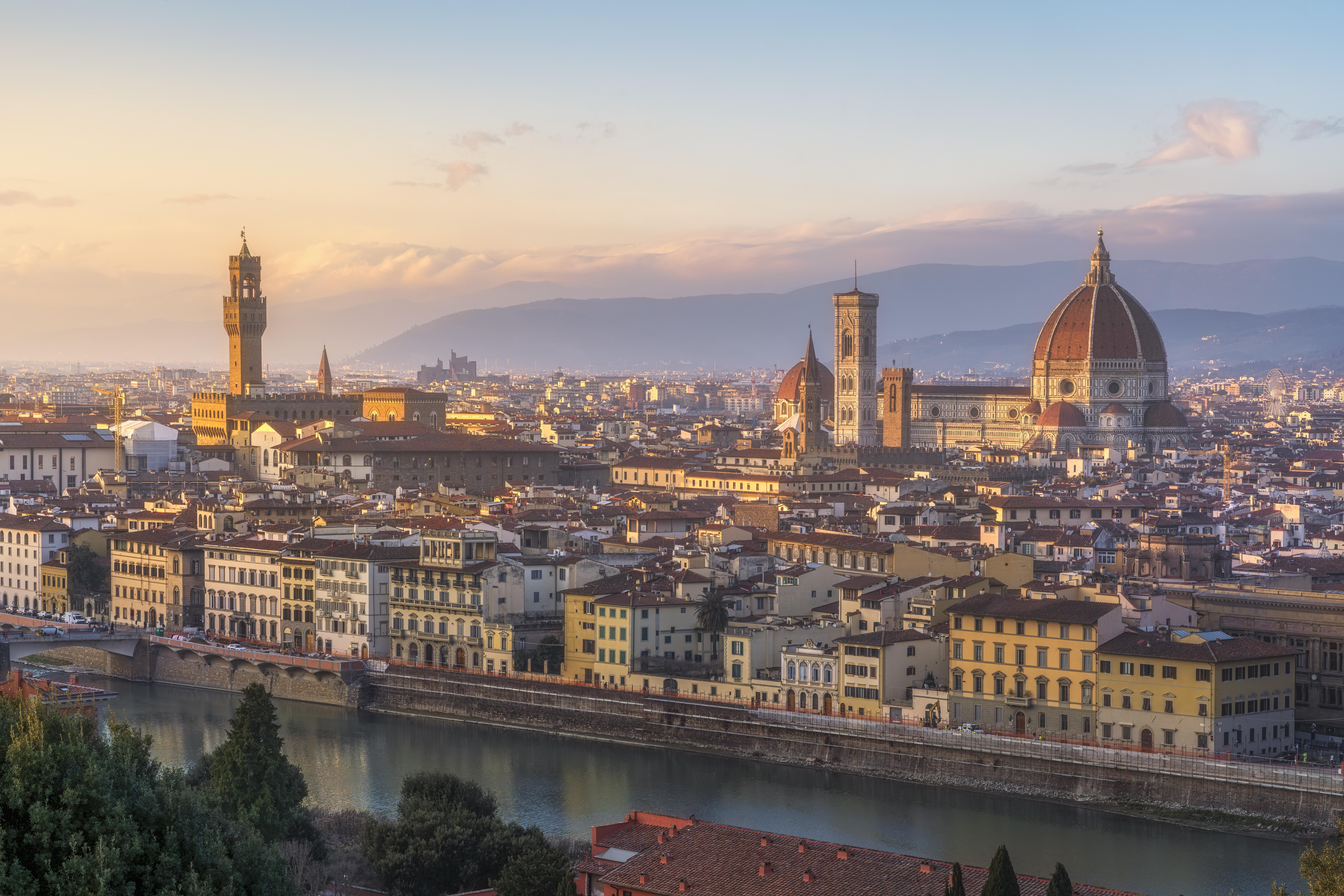 Weitblick über Florenz