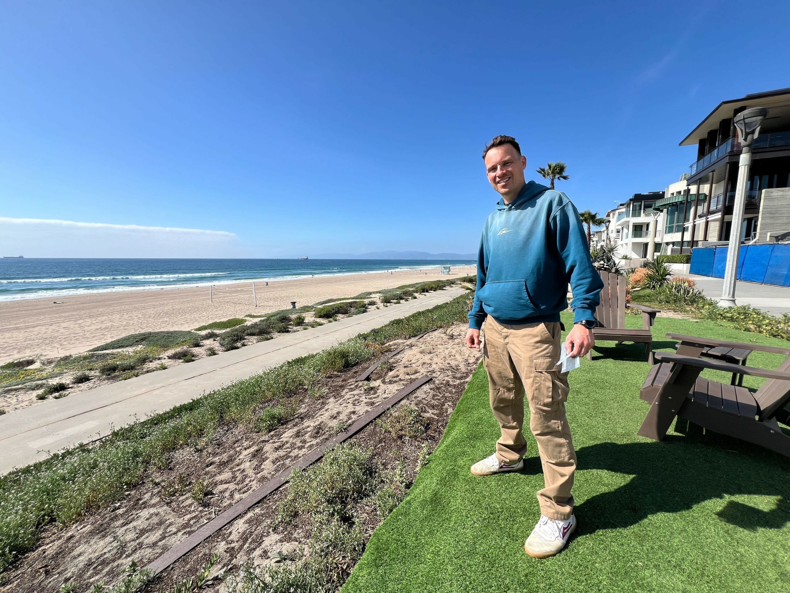 Oscar-Anwärter Michael Ralla in seiner Wahlheimat Manhattan Beach, nahe Los Angeles.