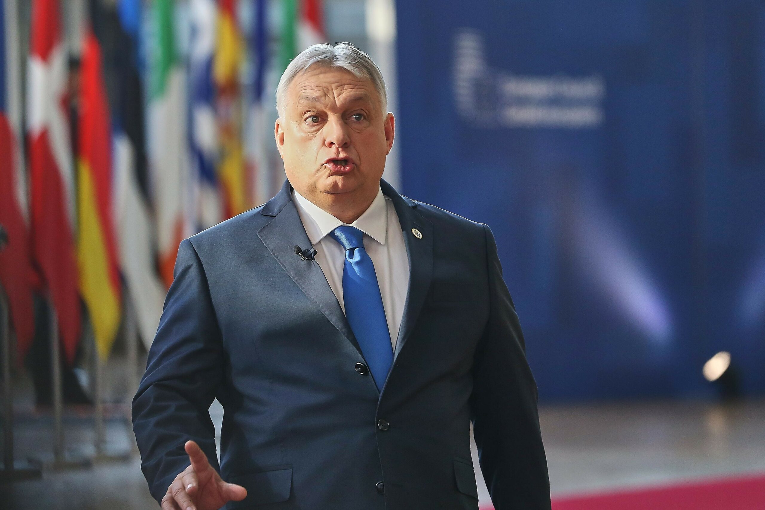 Viktor Orban, Ministerpräsident von Ungarn, beim EU-Gipfel in Brüssel.