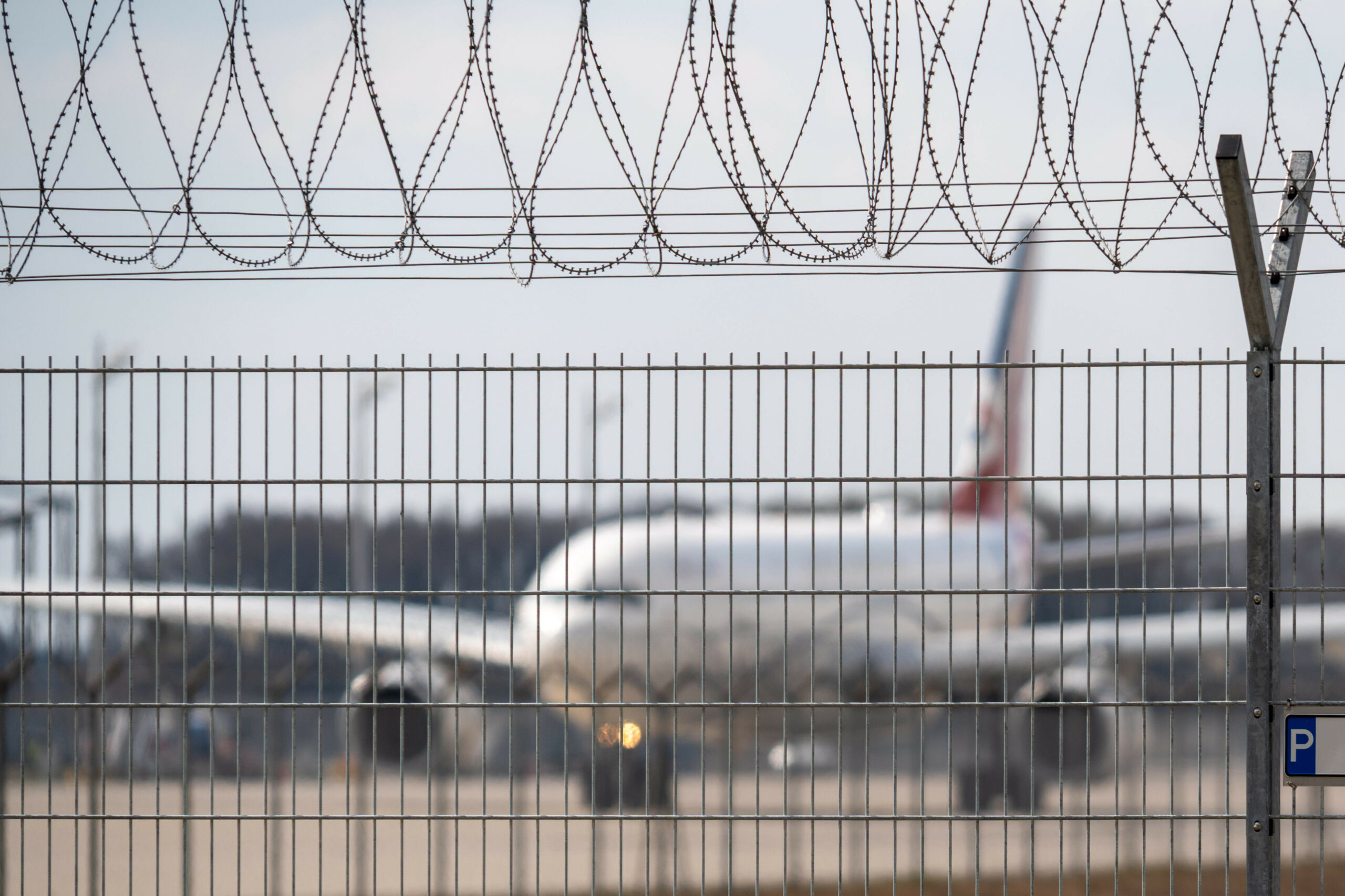 Ein Abschiebeflug