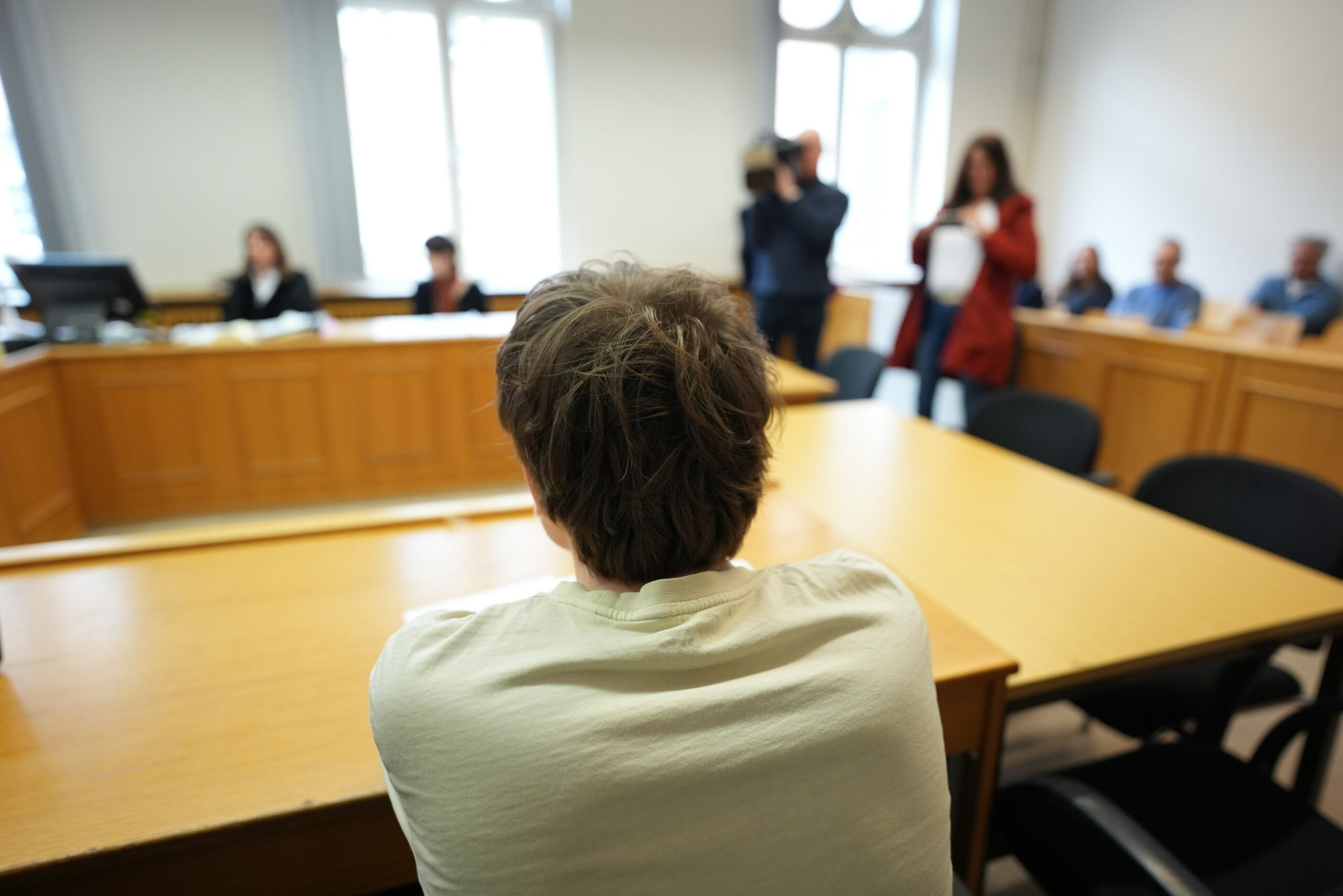 Blick in den Gerichtssaal