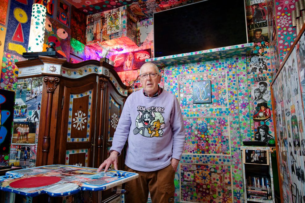 Die womöglich bunteste Wohnung Deutschlands