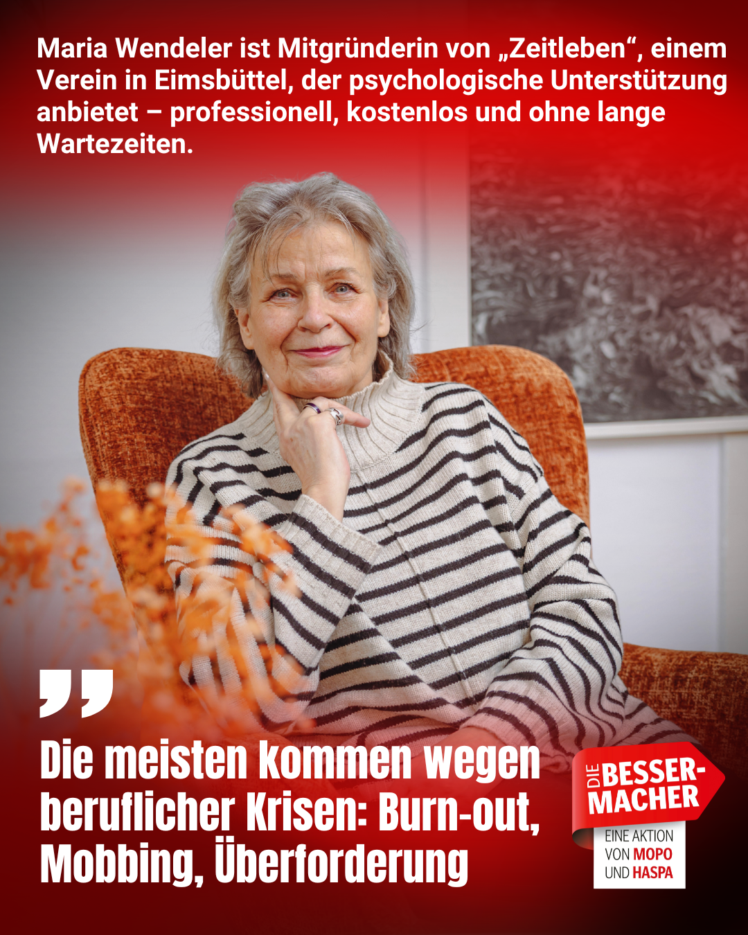 Kostenlos und ohne Wartezeit: „Zeitleben“ bietet psychologische Hilfe
