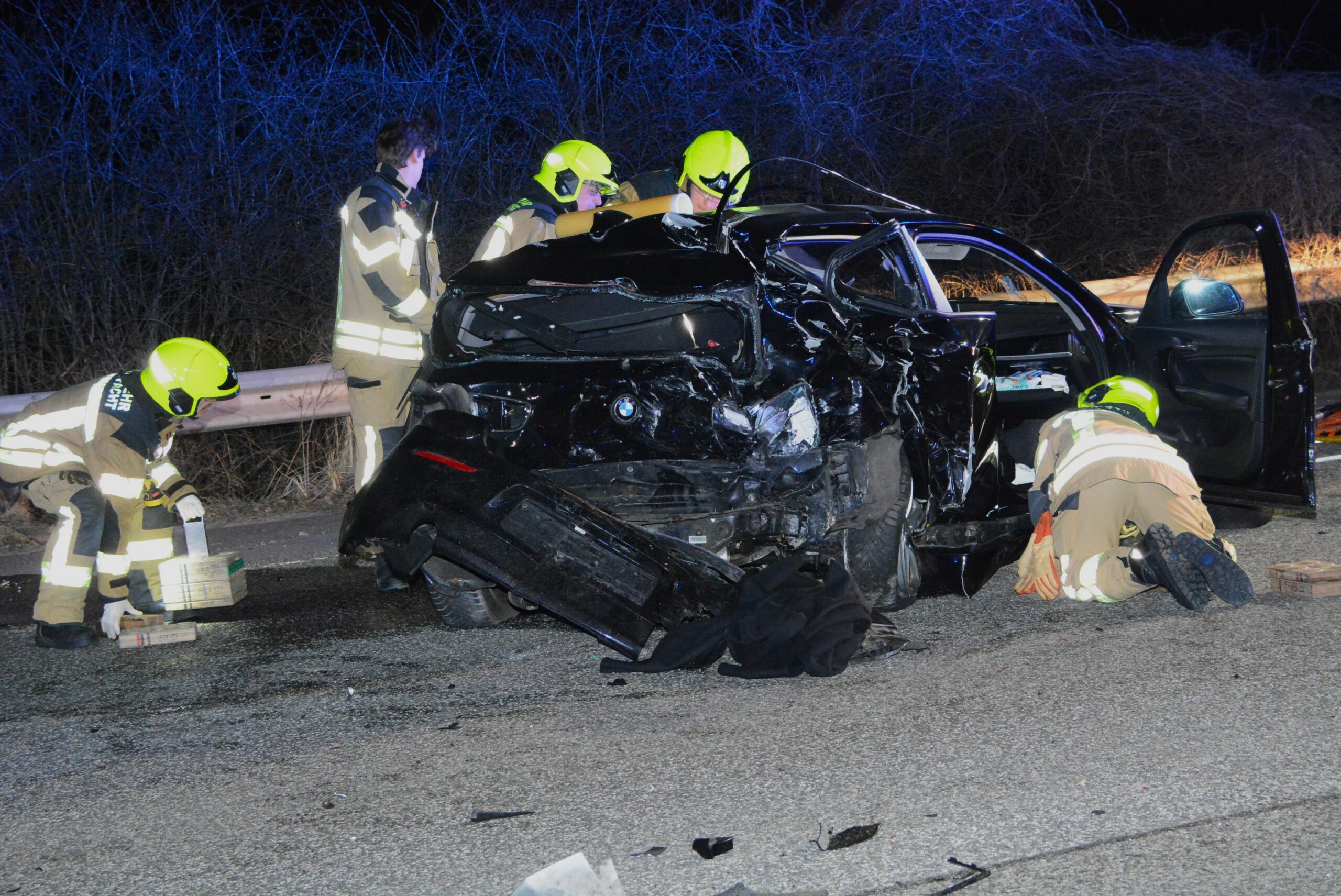 In der Nacht zum Montag kam es auf der A25 in der Nähe von Geesthacht zu einem tödlichen Verkehrsunfall.