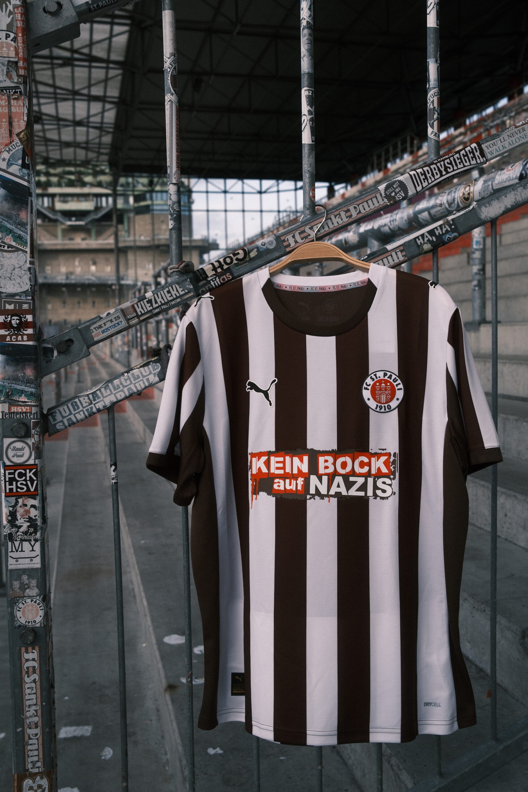 Sondertrikot des FC St. Pauli gegen den SC Freiburg